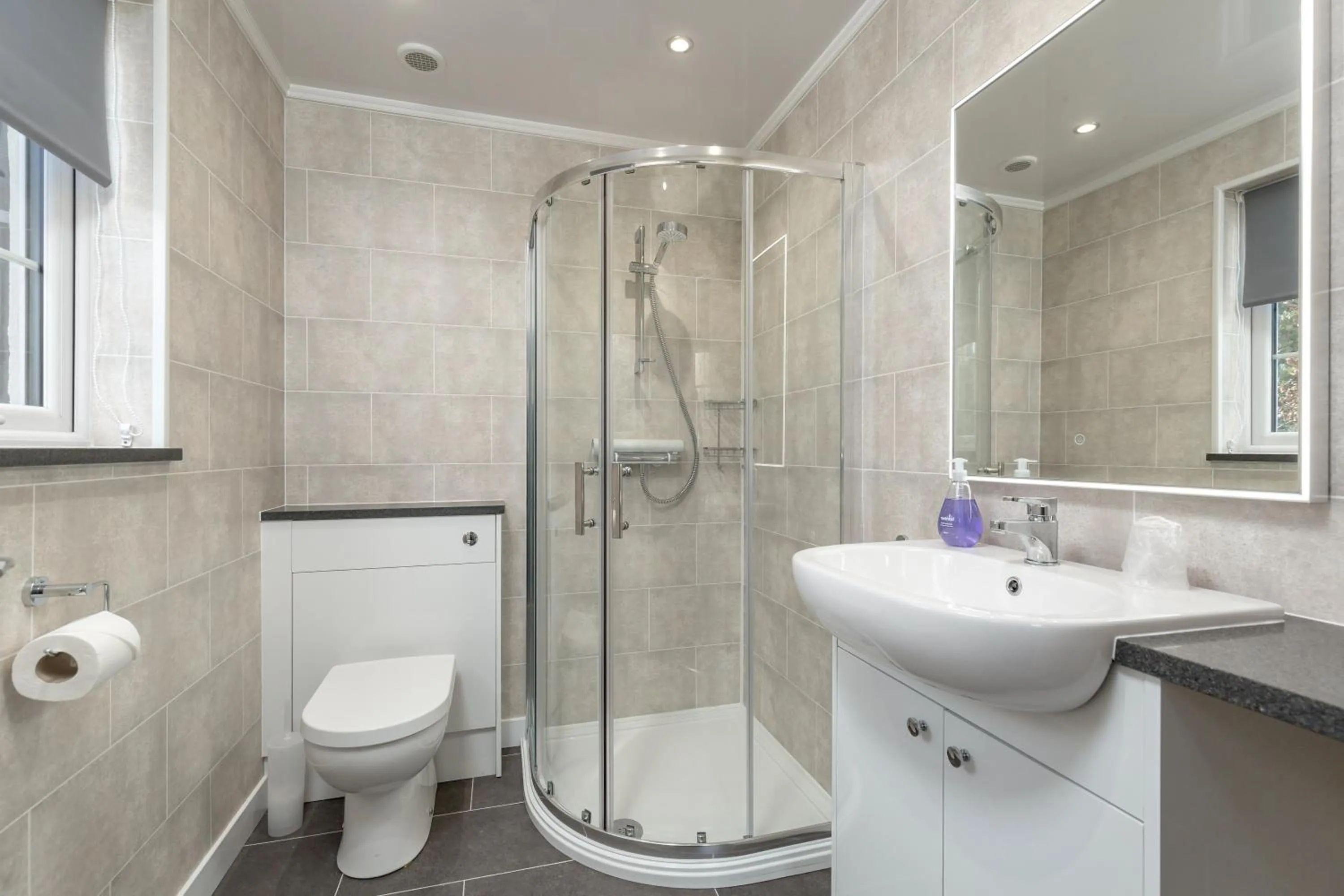 Shower in Melfort Village