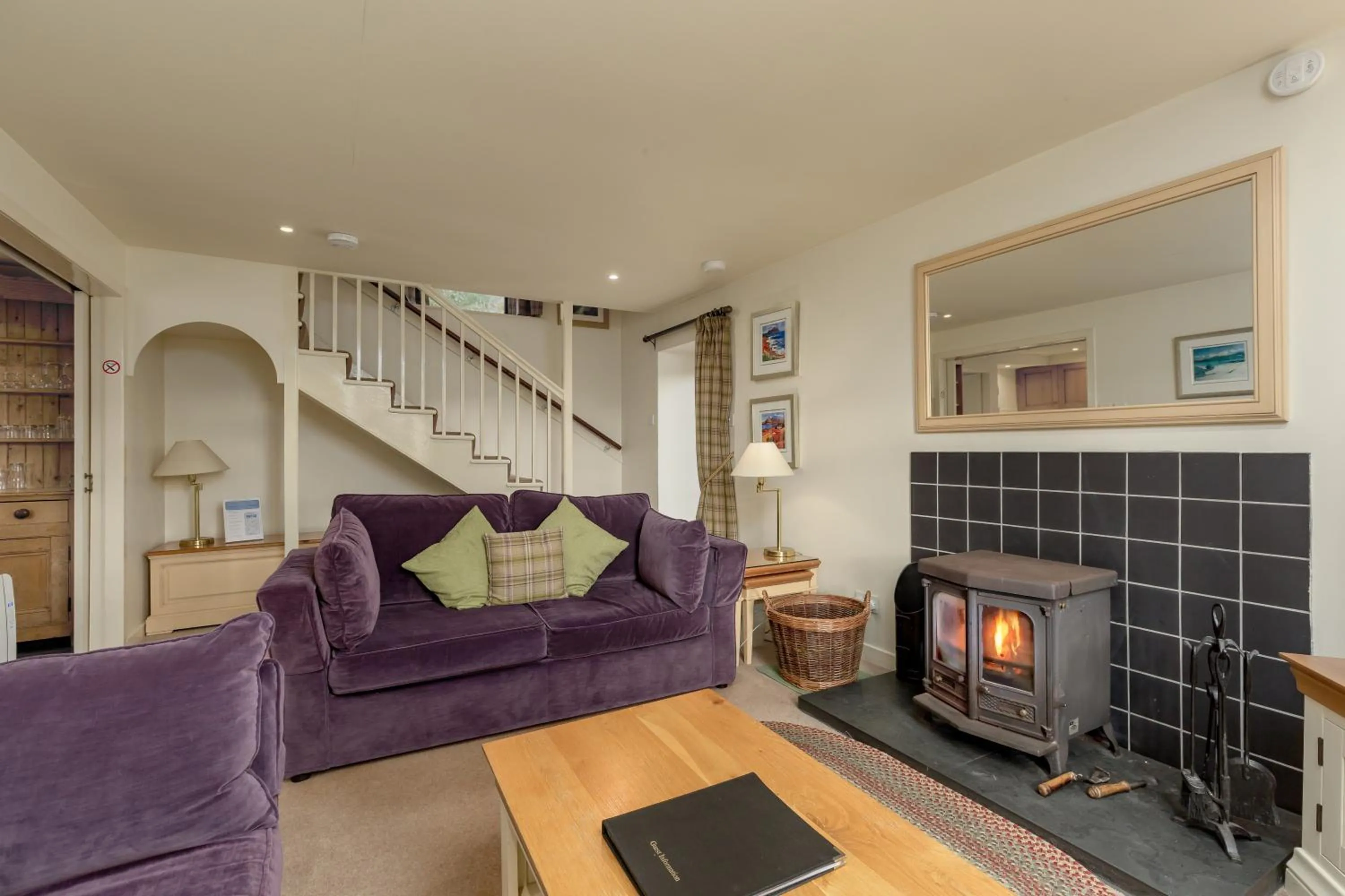 Living room in Melfort Village