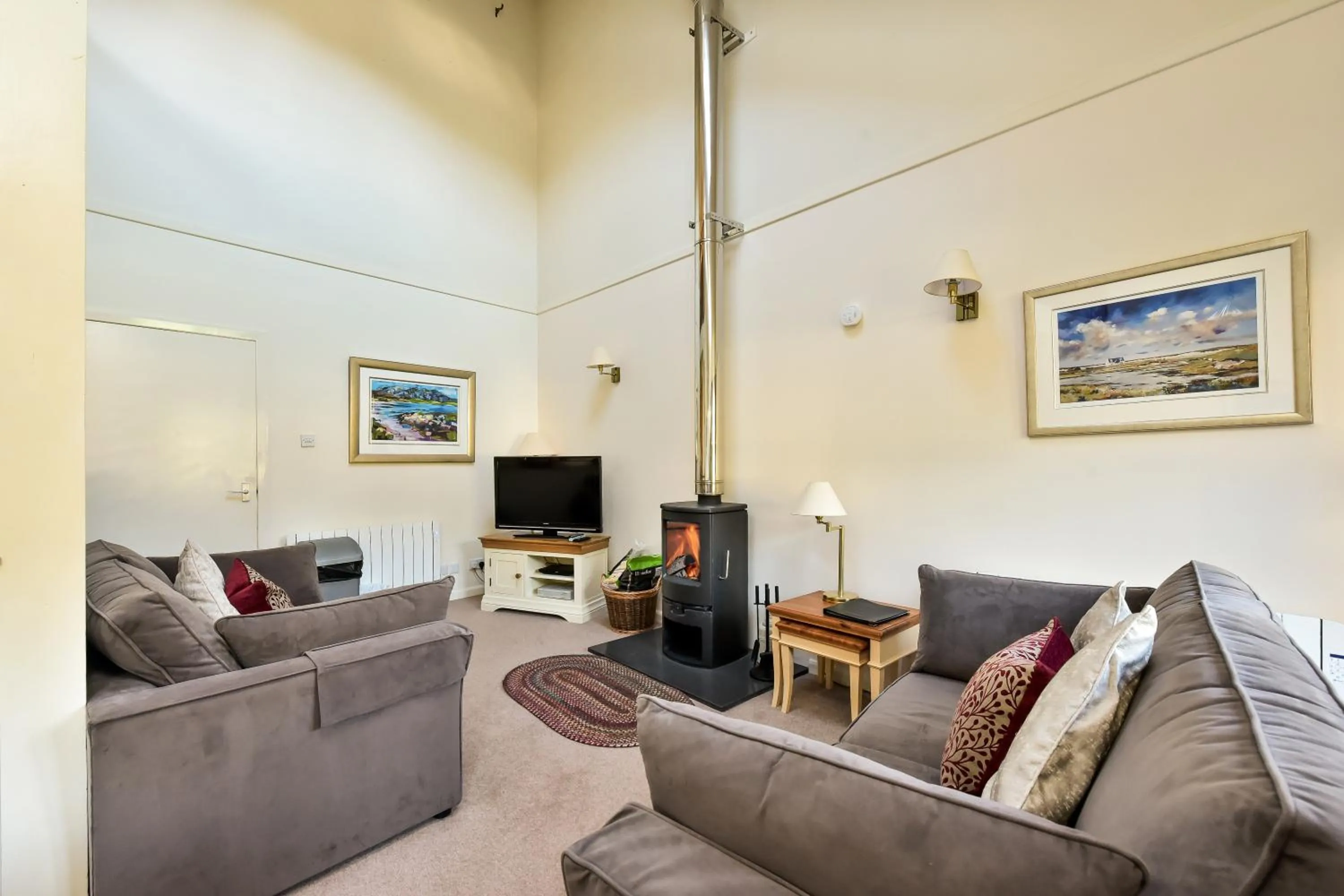 Living room in Melfort Village