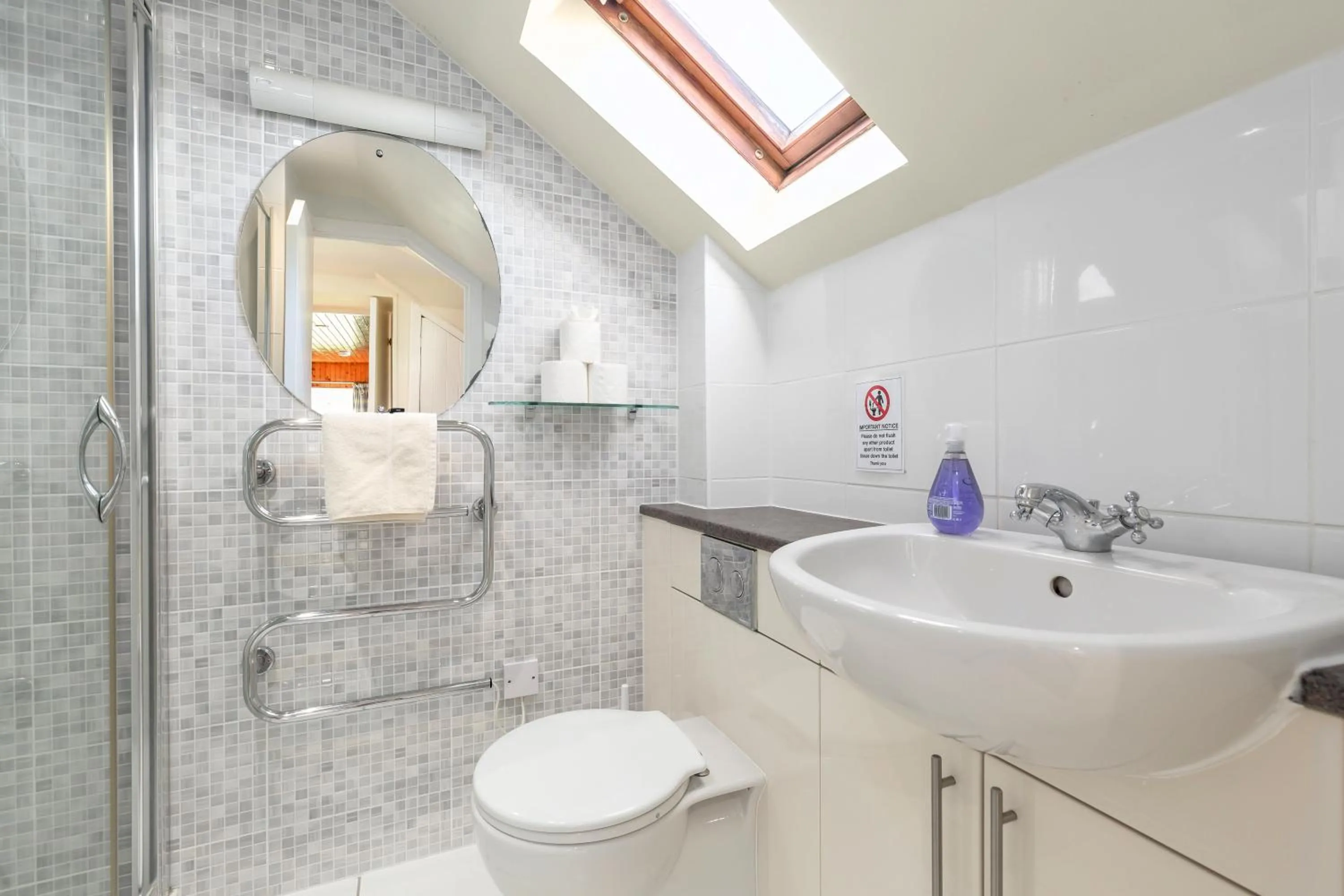 Shower in Melfort Village