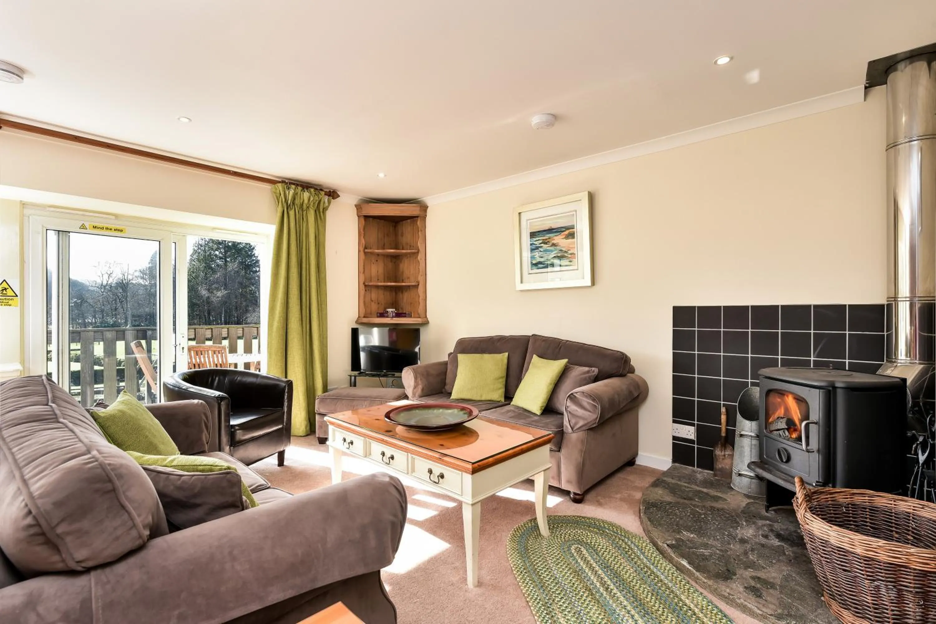 Living room in Melfort Village