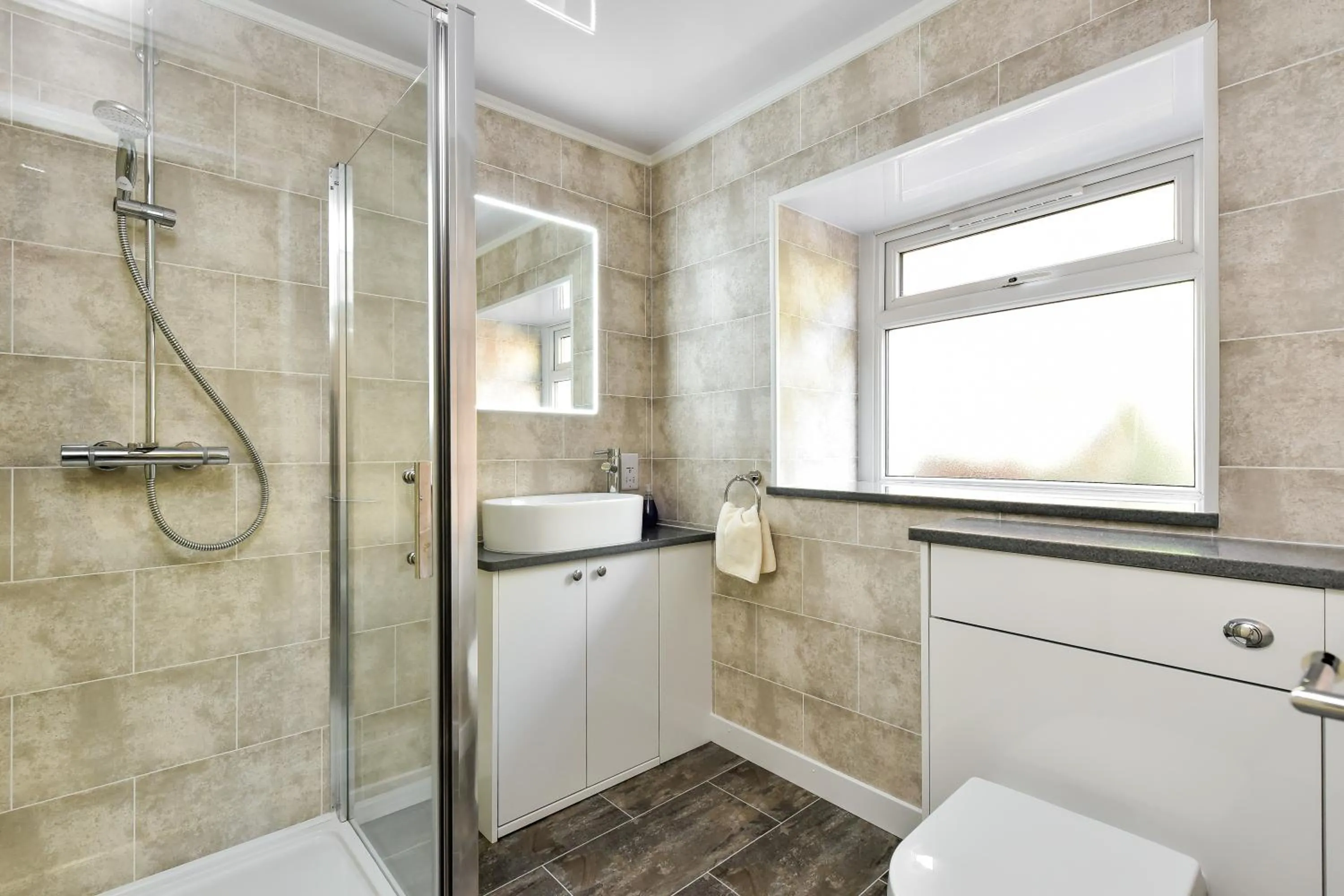Shower in Melfort Village