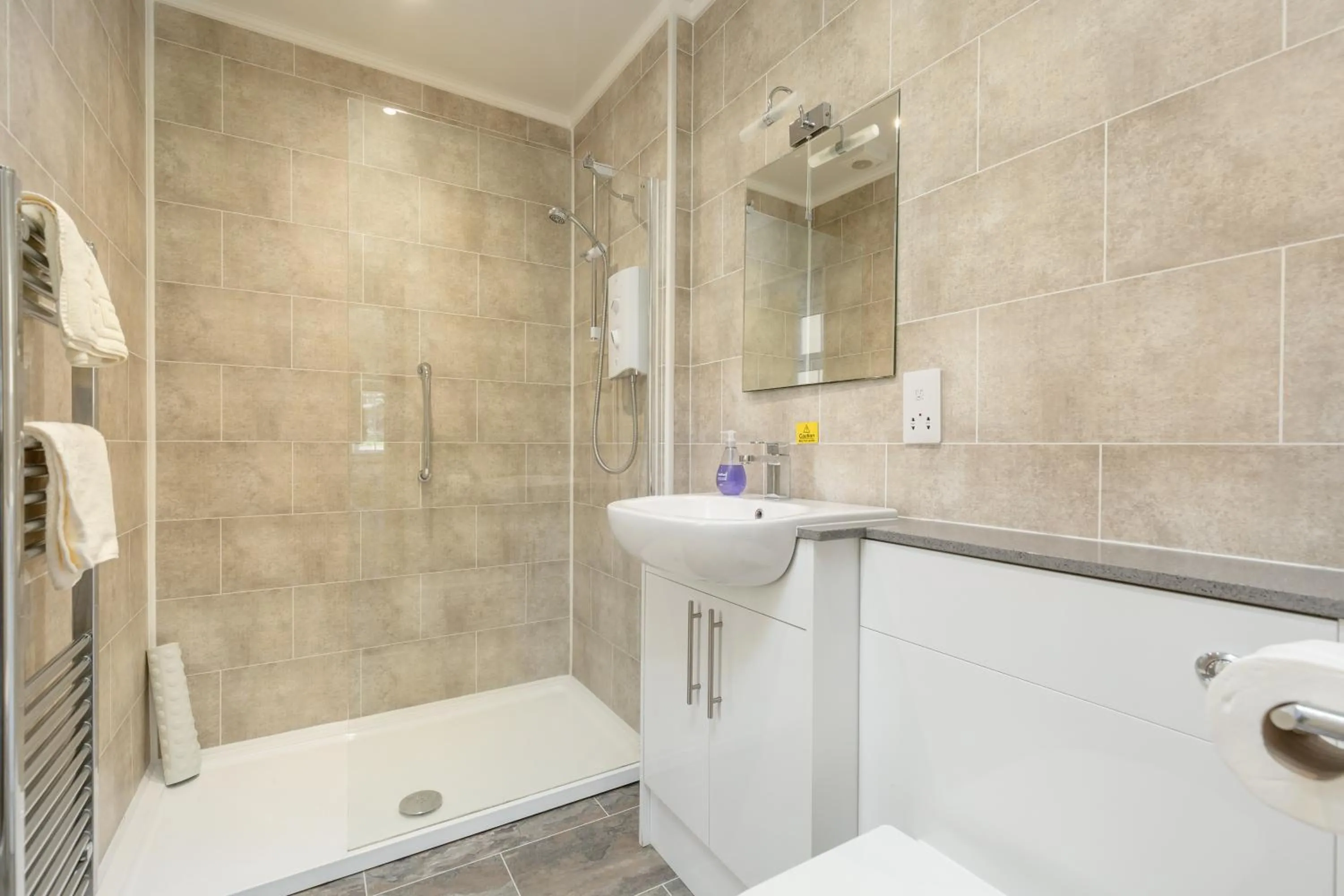 Shower in Melfort Village