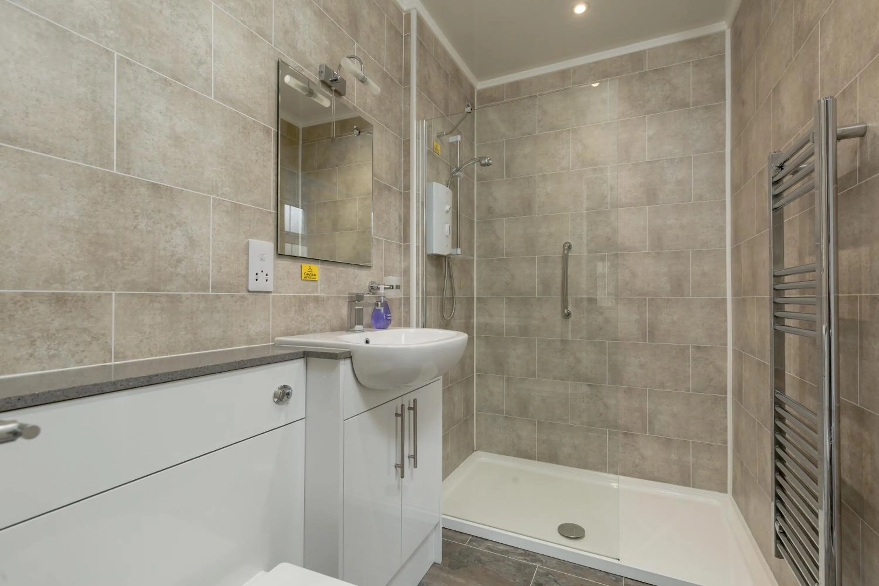 Shower in Melfort Village