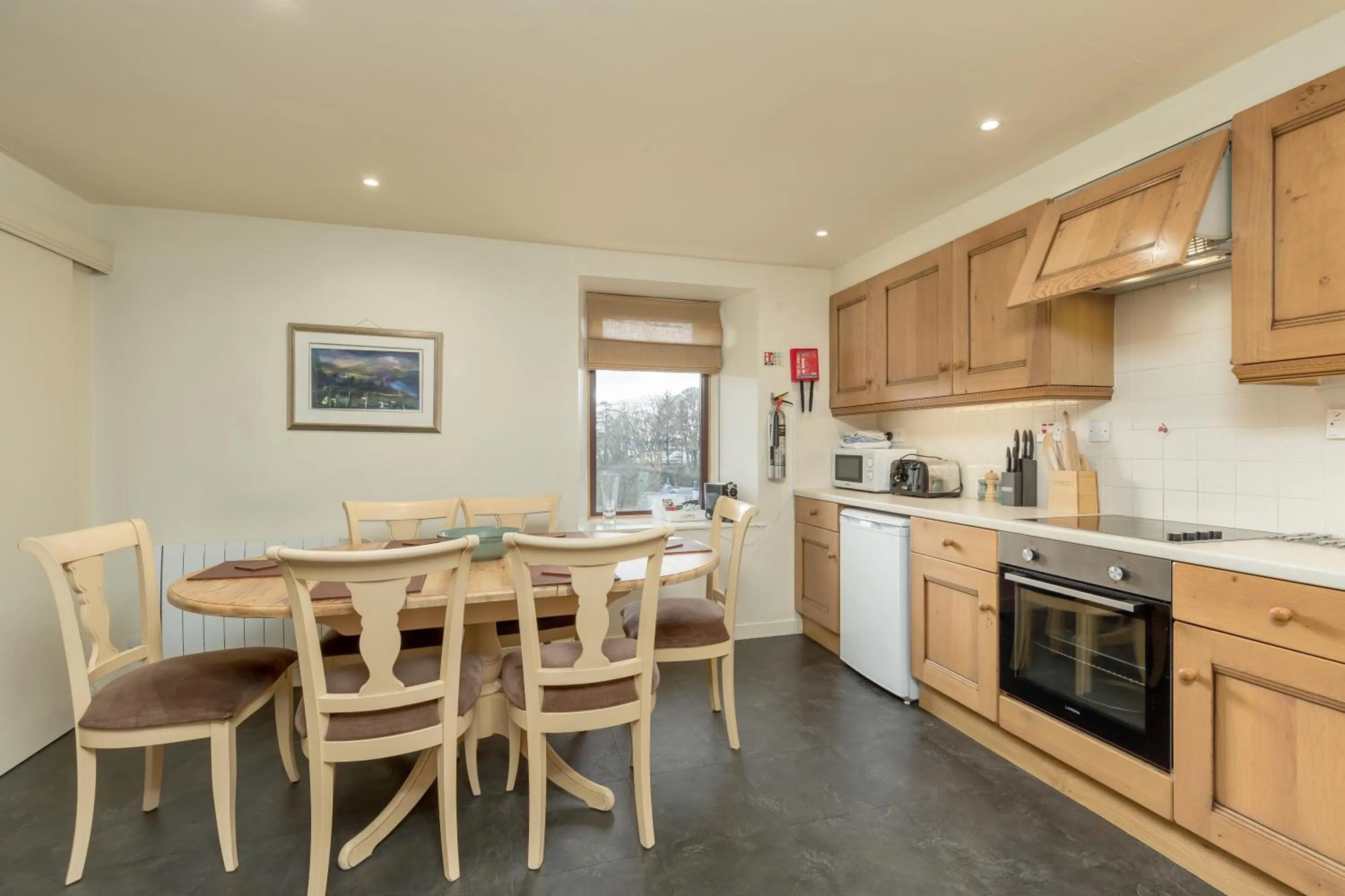Dining area in Melfort Village
