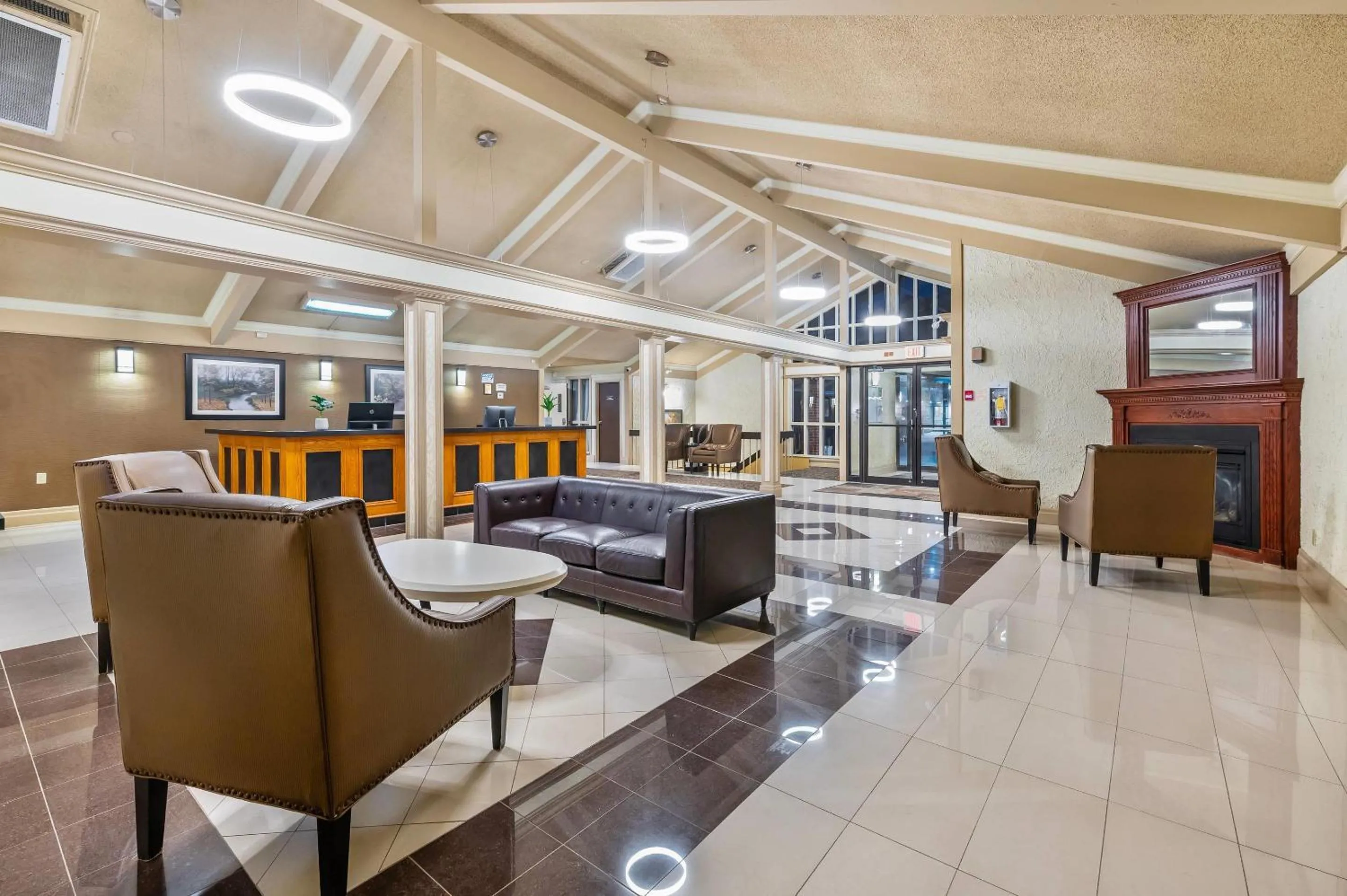 Lobby or reception in Rodeway Inn Festival