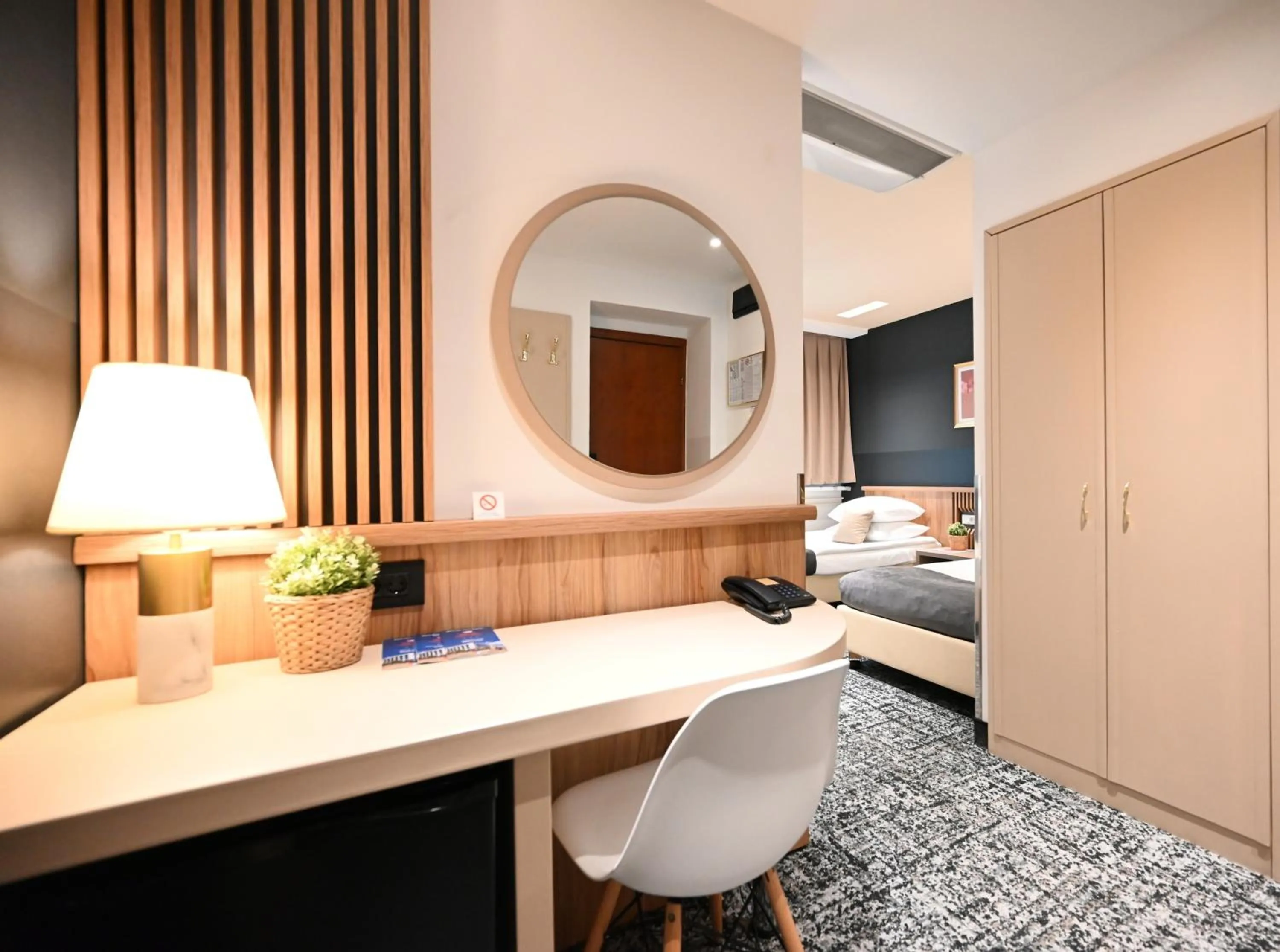 Bed in Hotel Central