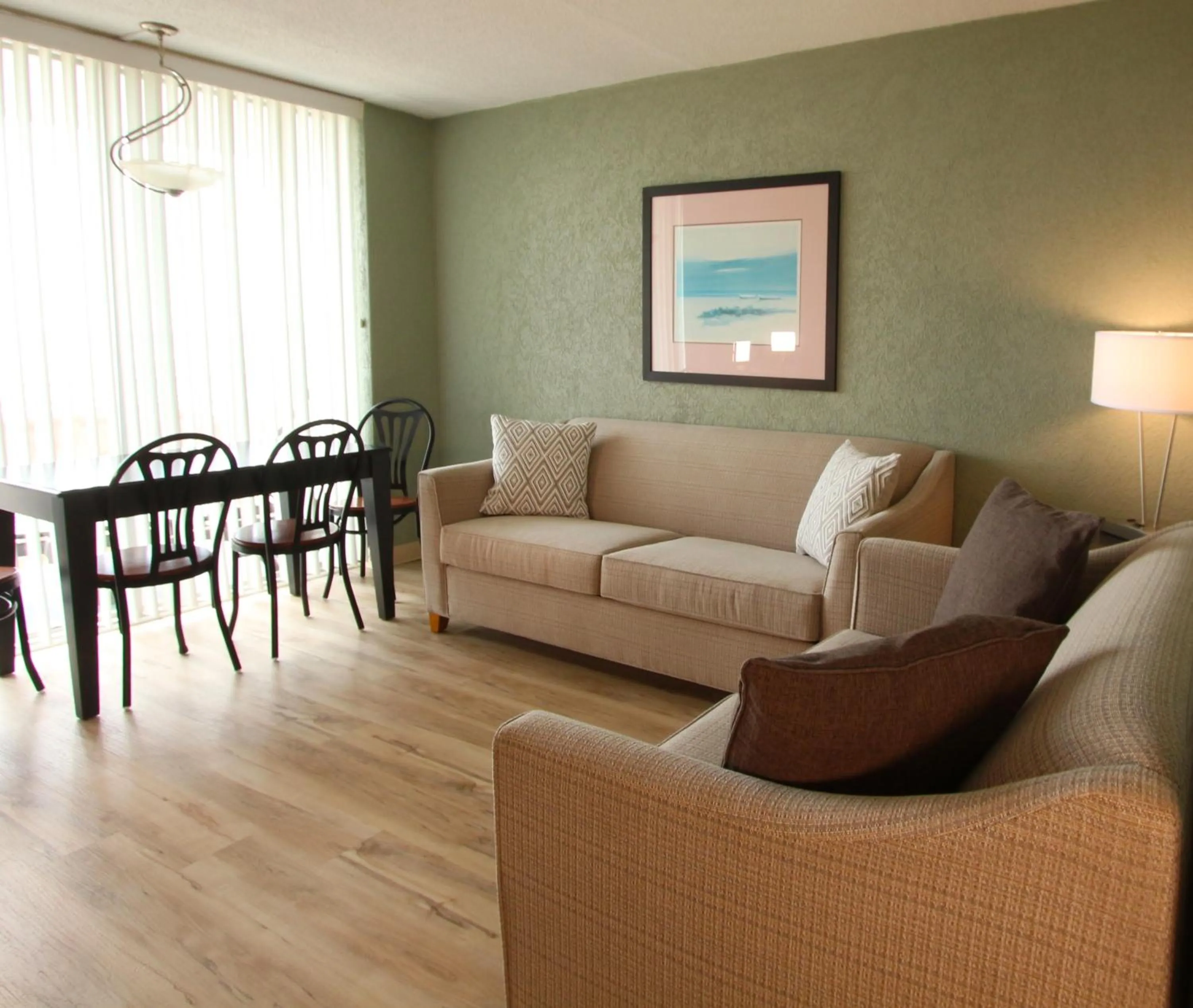 Living room in Crusader Oceanfront Resort