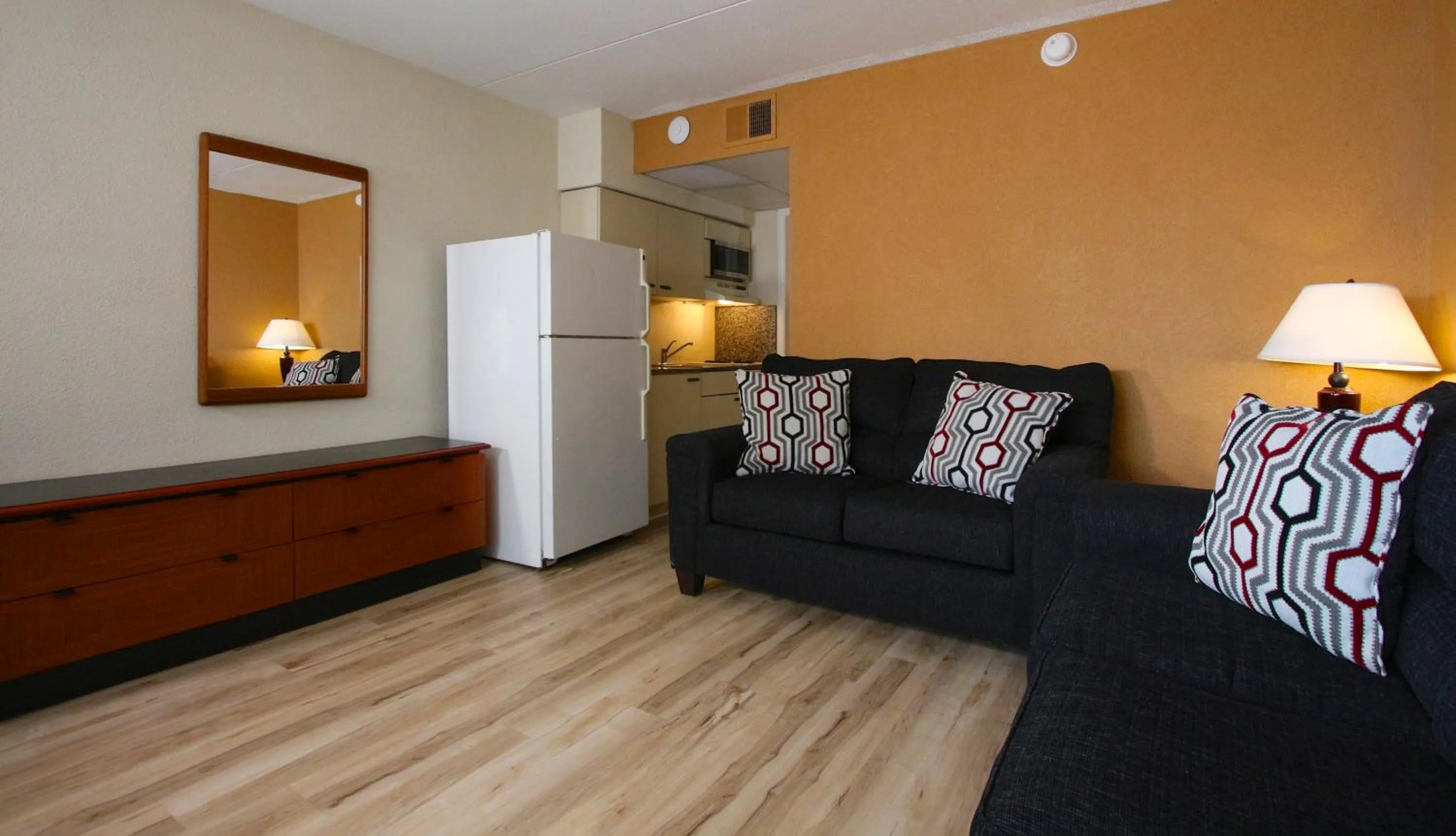 Living room in Crusader Oceanfront Resort