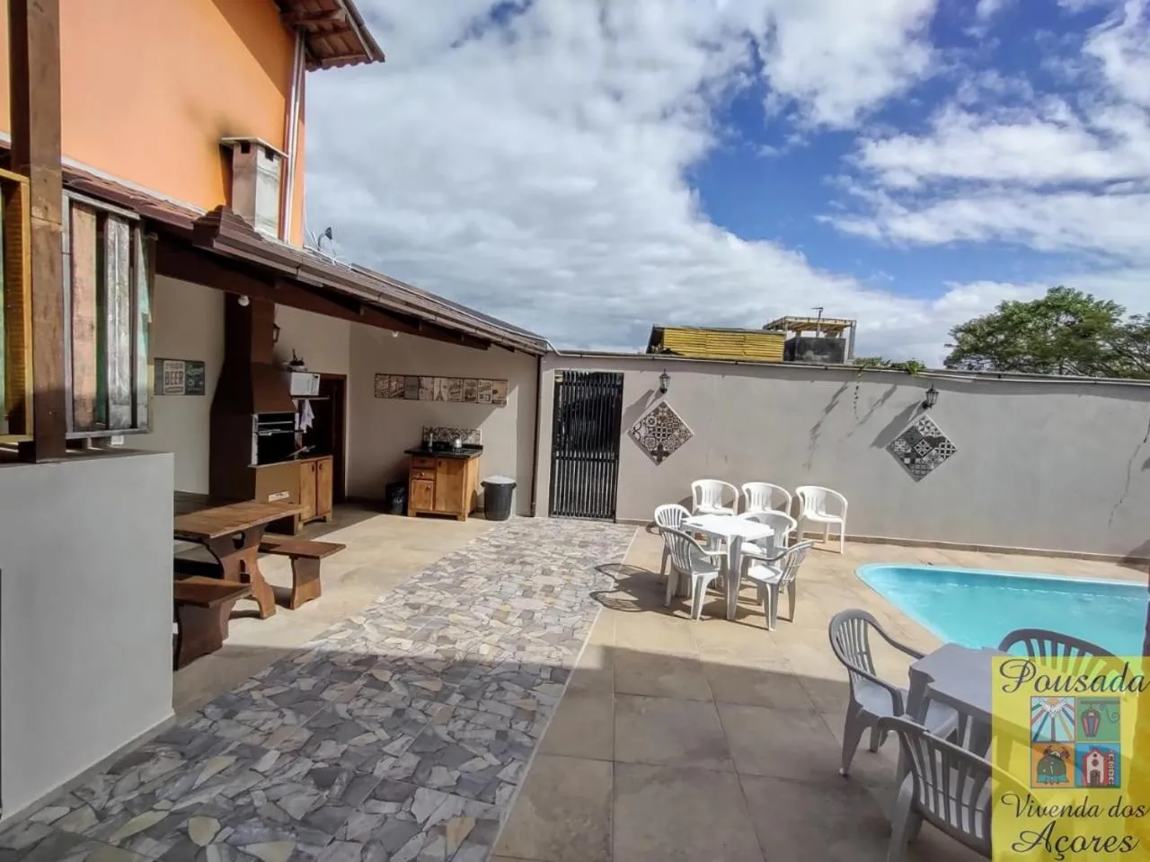 Swimming pool in Pousada Vivenda dos Açores
