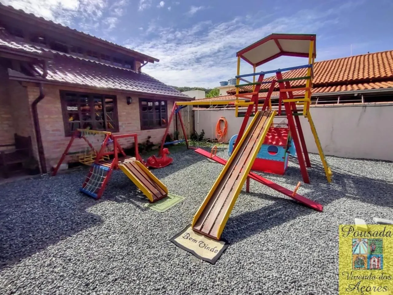 Children play ground in Pousada Vivenda dos Açores
