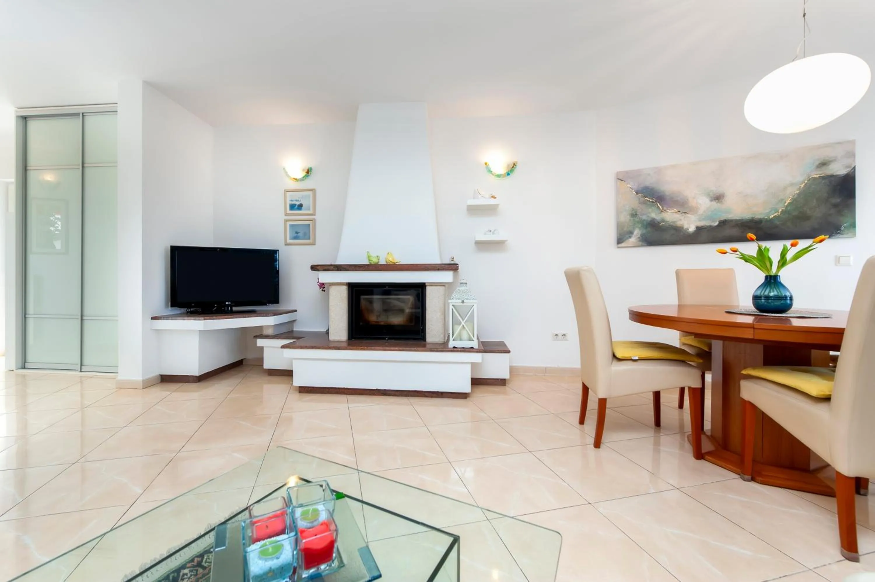 Living room in Villa Marea