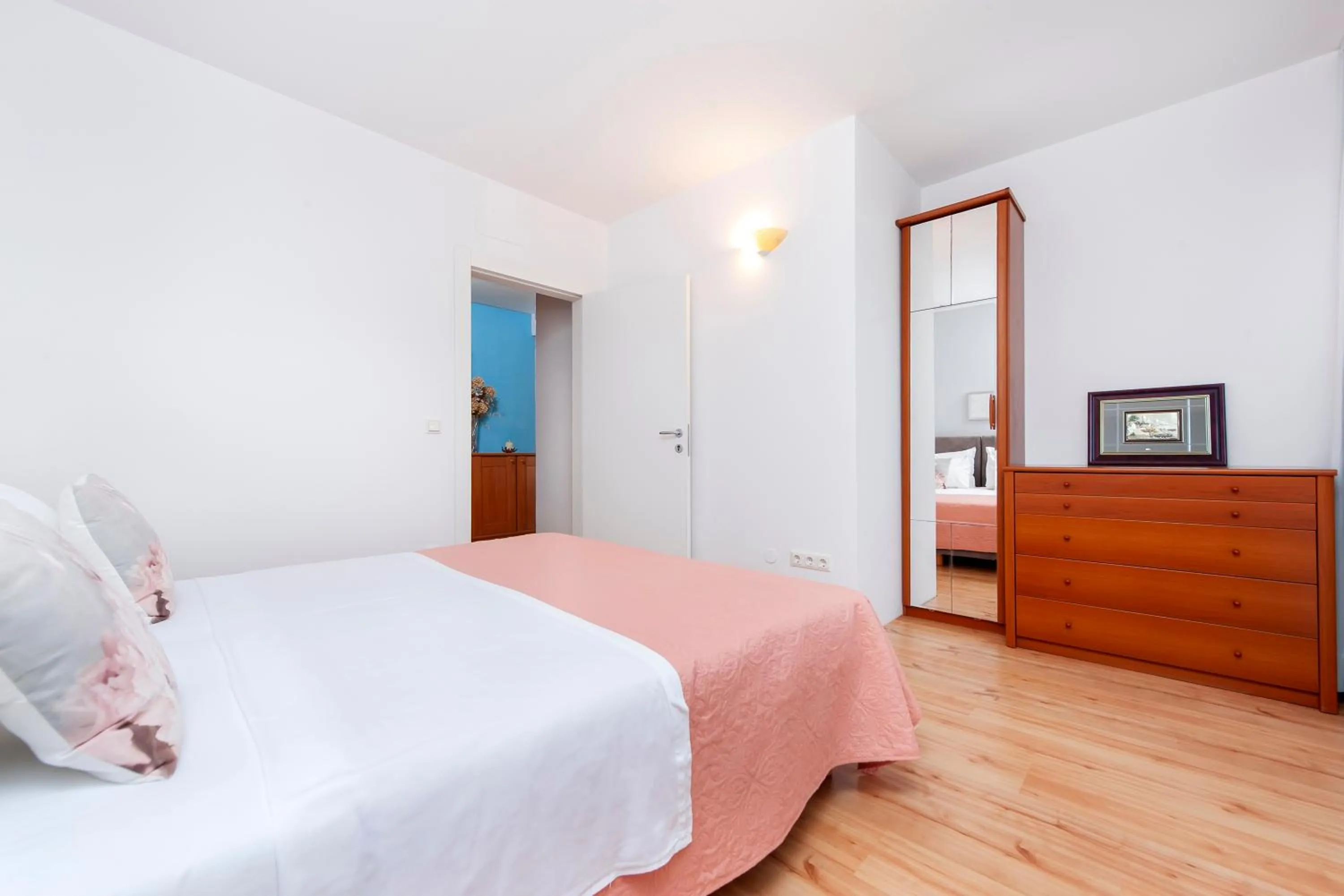 Bedroom, Bed in Villa Marea