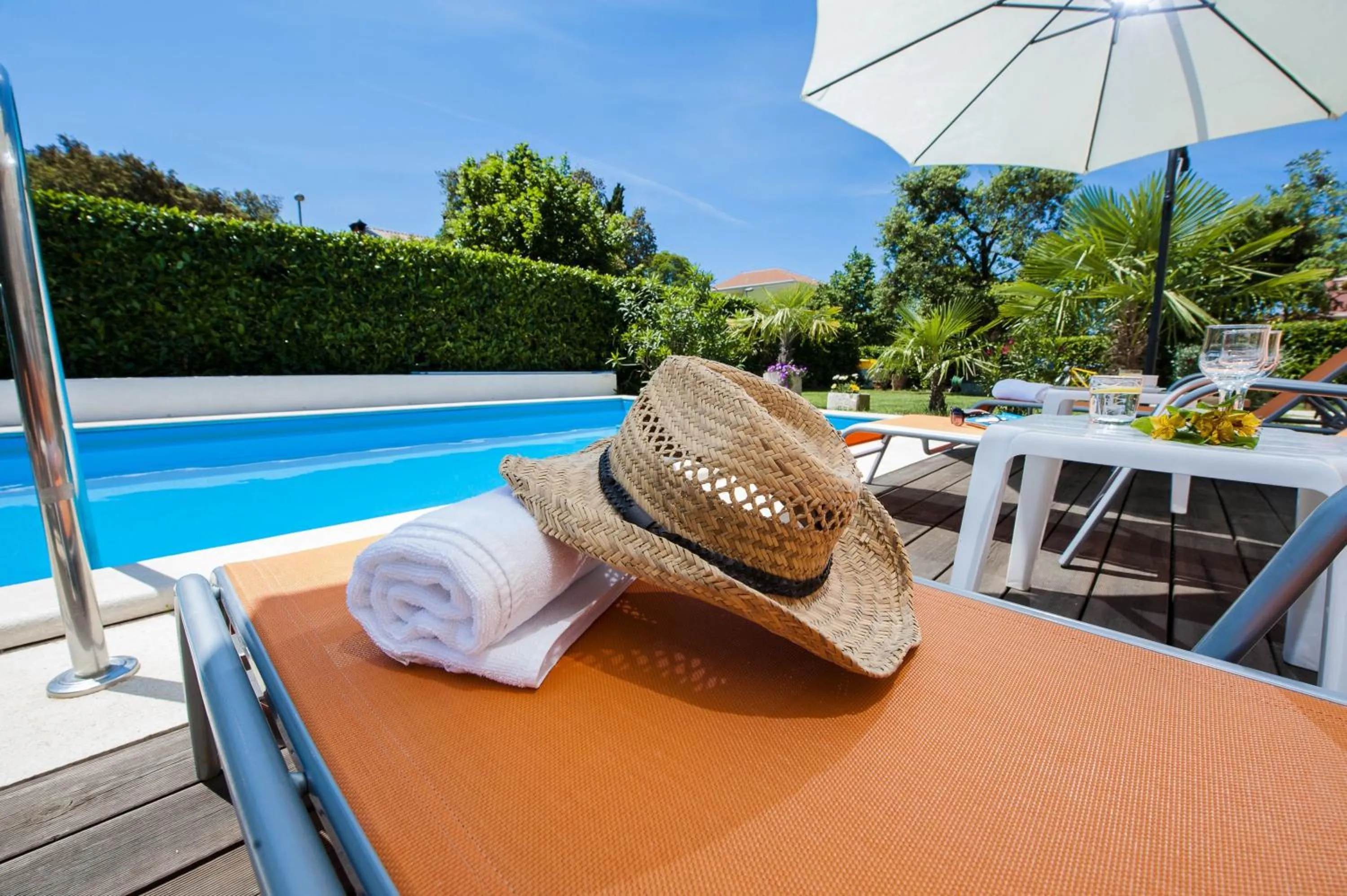 Swimming pool in Villa Marea