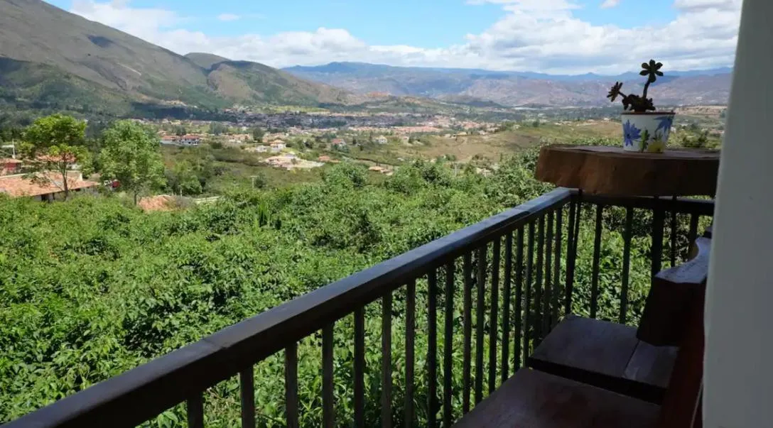 Double Room with Mountain View in Hospedaje La Tierrita Villa de Leyva