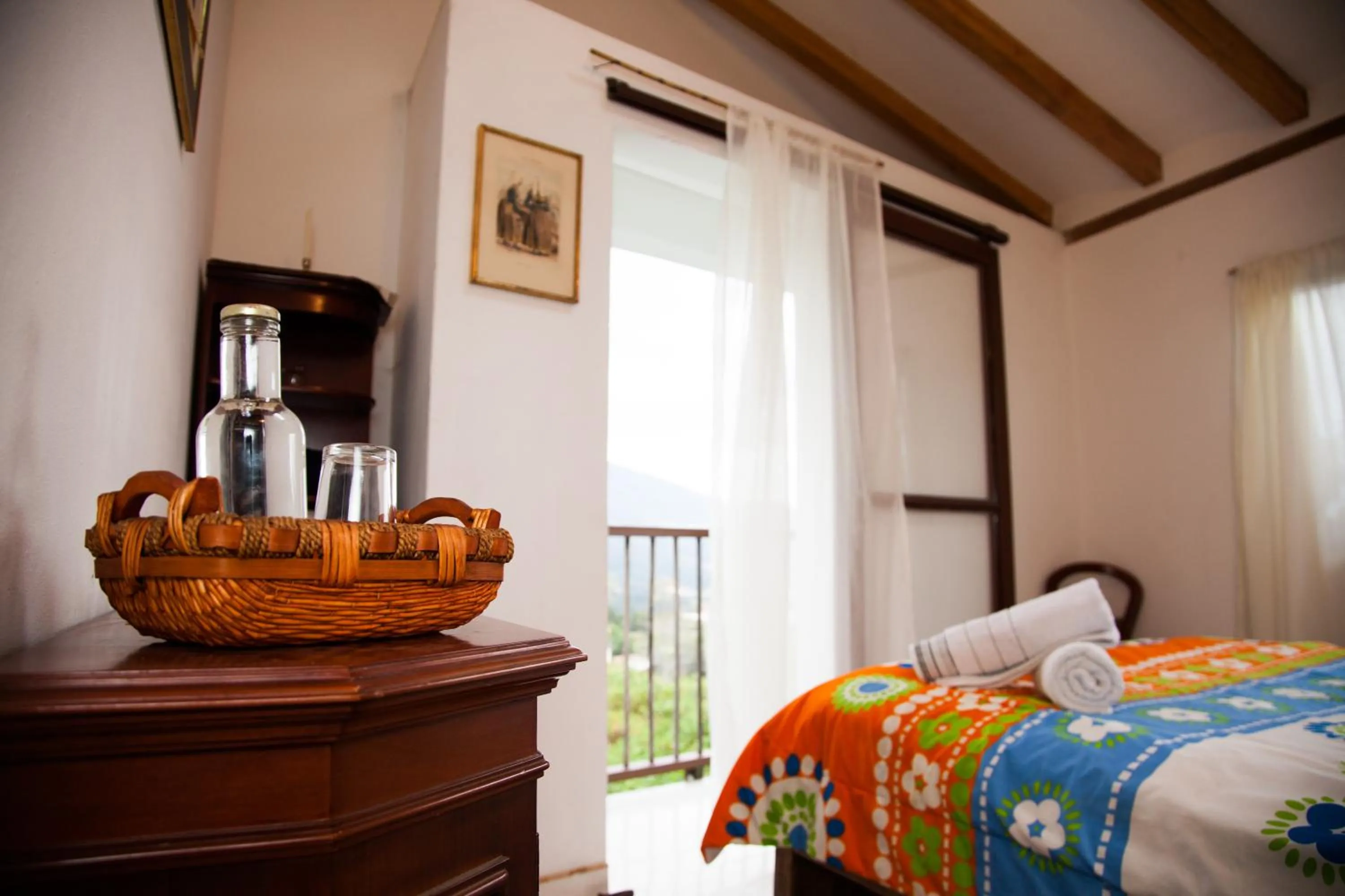 Double Room with Mountain View in Hospedaje La Tierrita Villa de Leyva