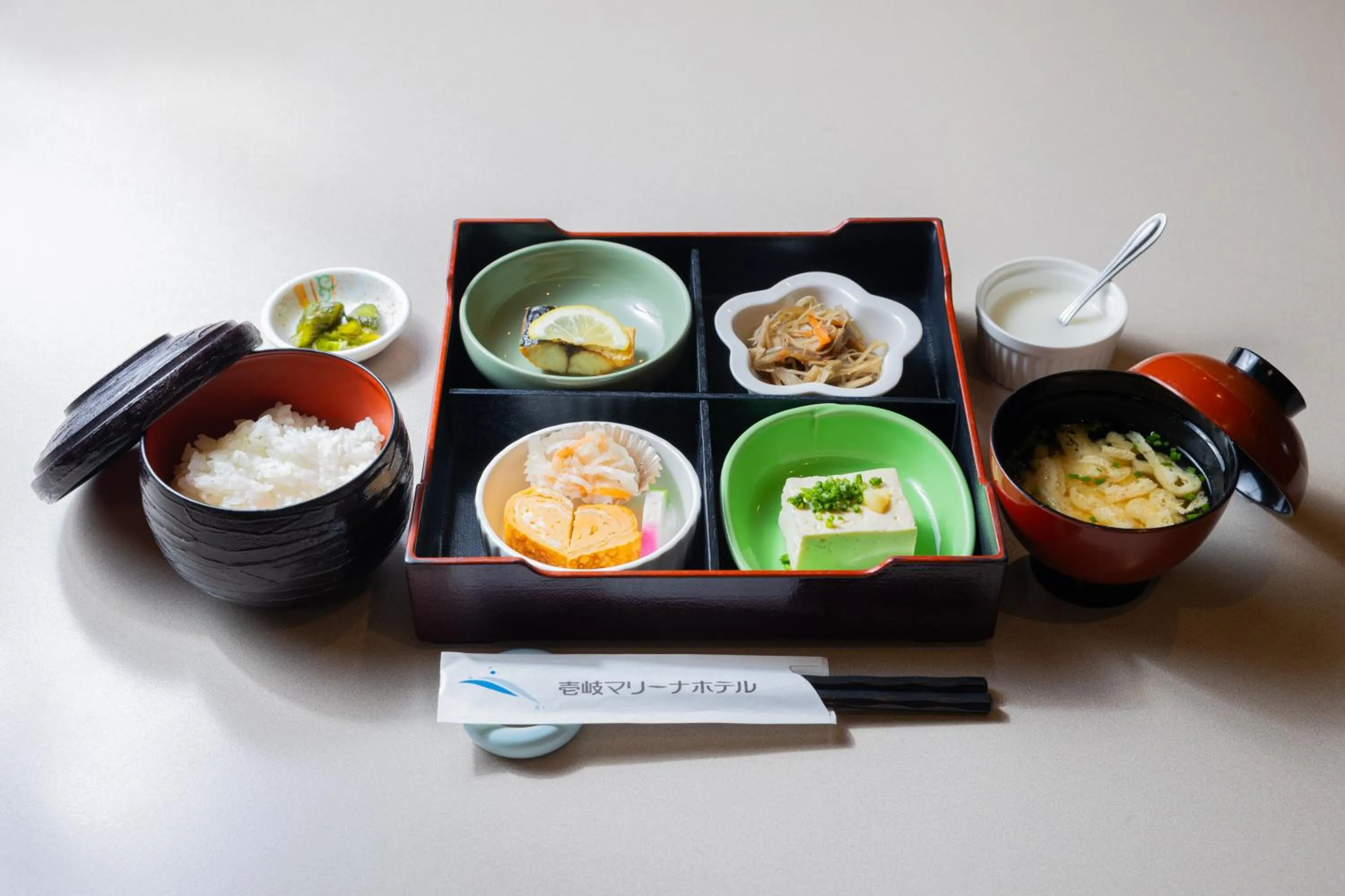 Breakfast in Iki Marina Hotel