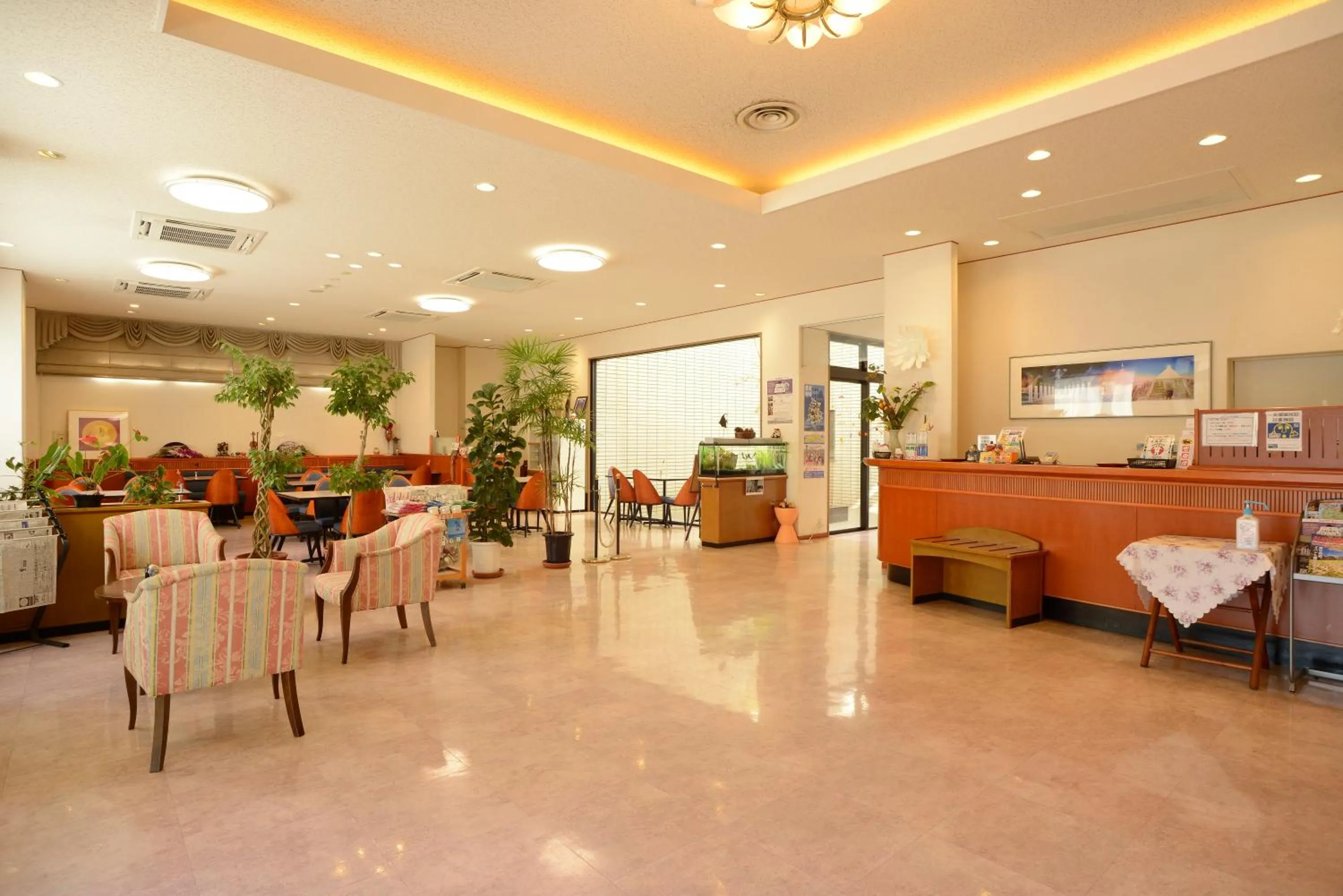Lobby or reception in Iki Marina Hotel