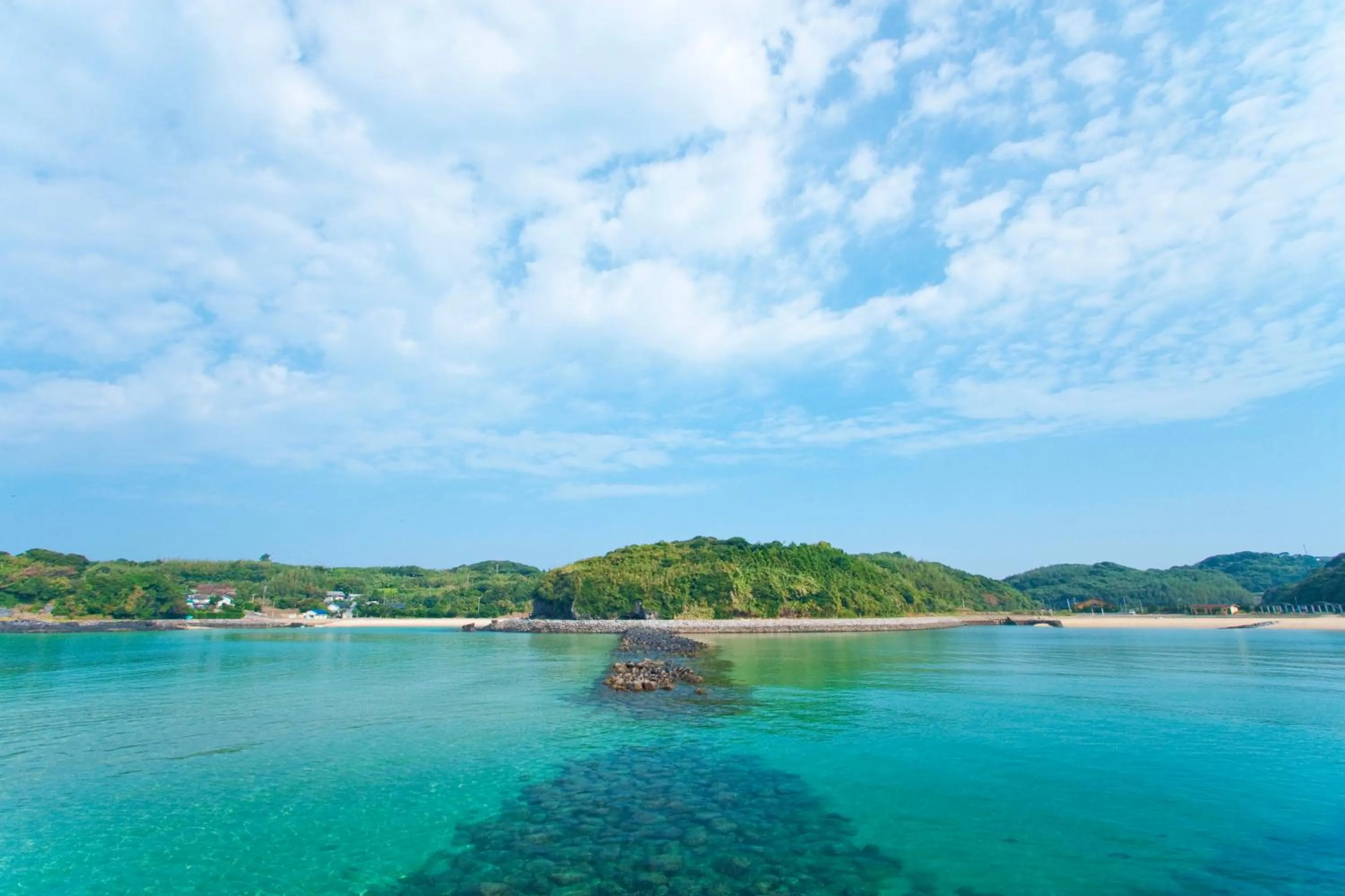 Beach in Iki Marina Hotel
