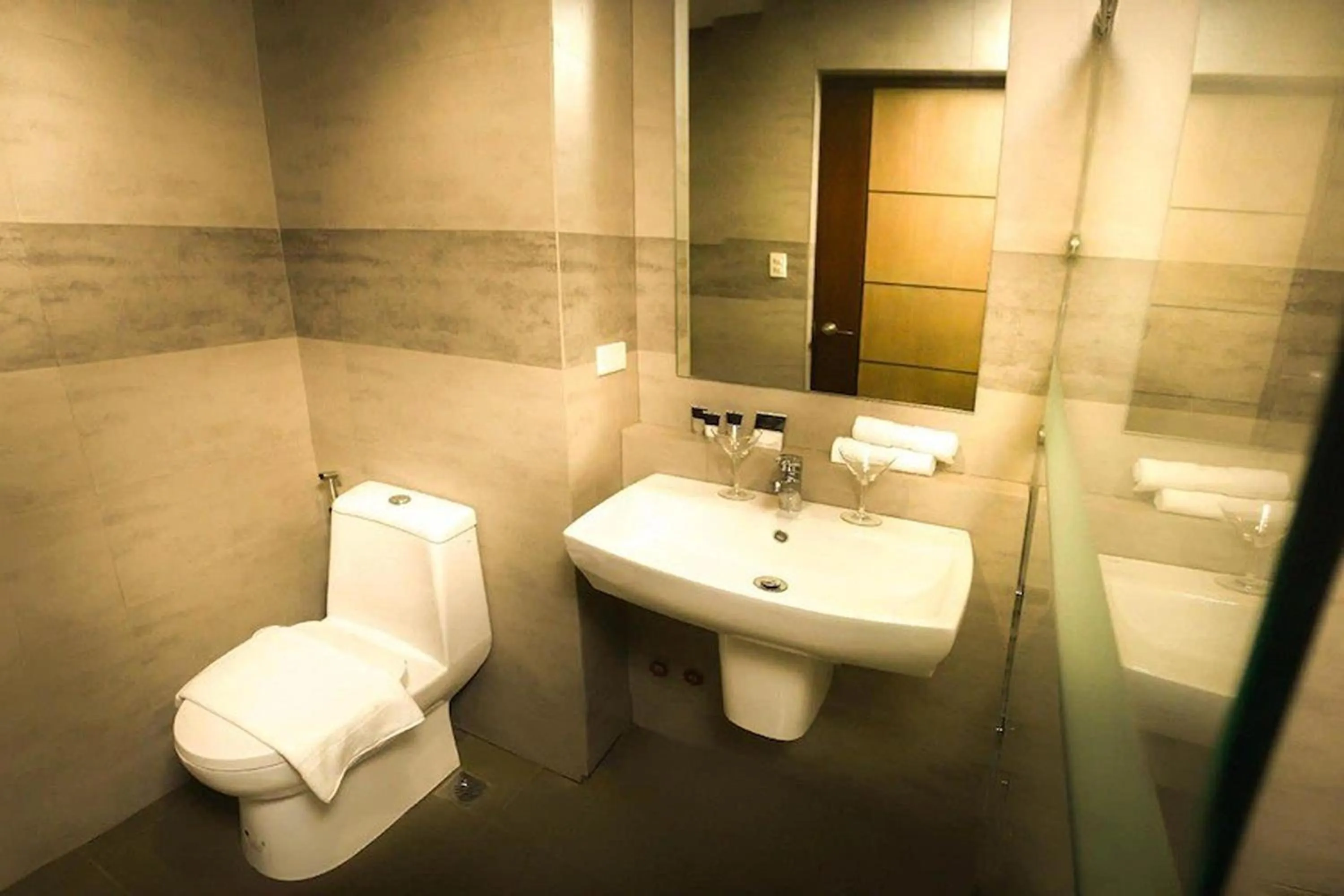 Toilet in Verjandel Hotel