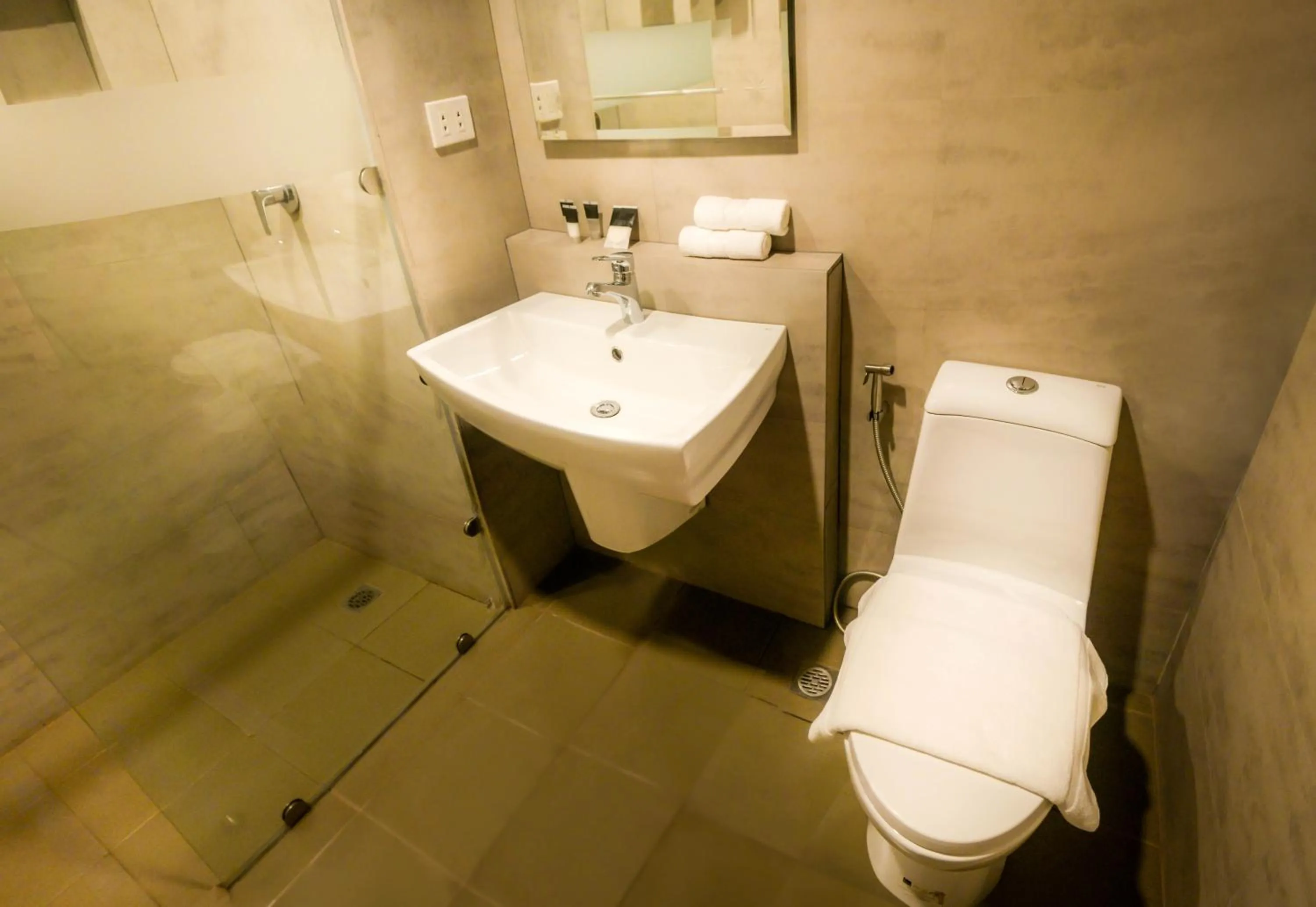 Toilet in Verjandel Hotel