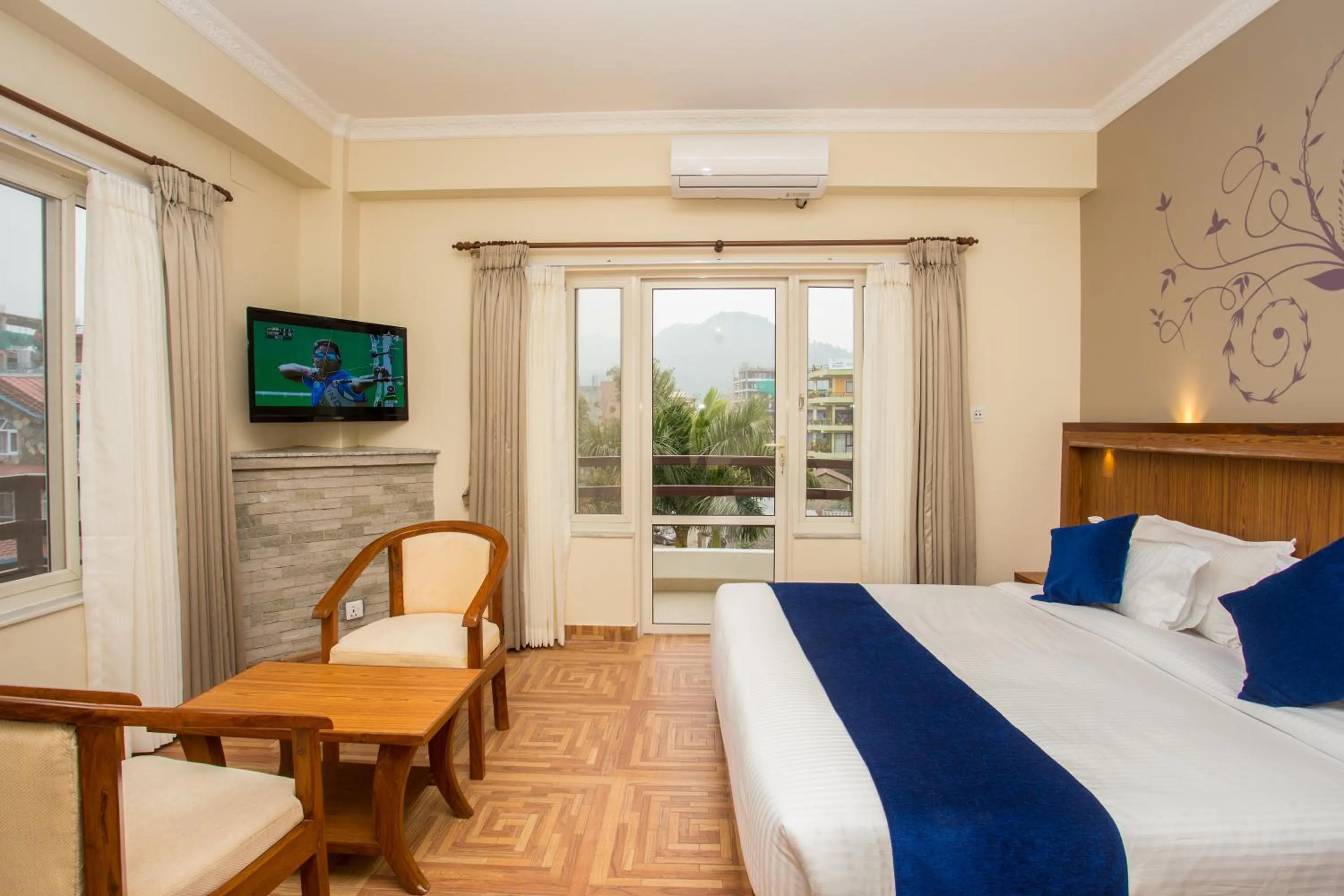 Bedroom, Bed in Hotel White Pearl