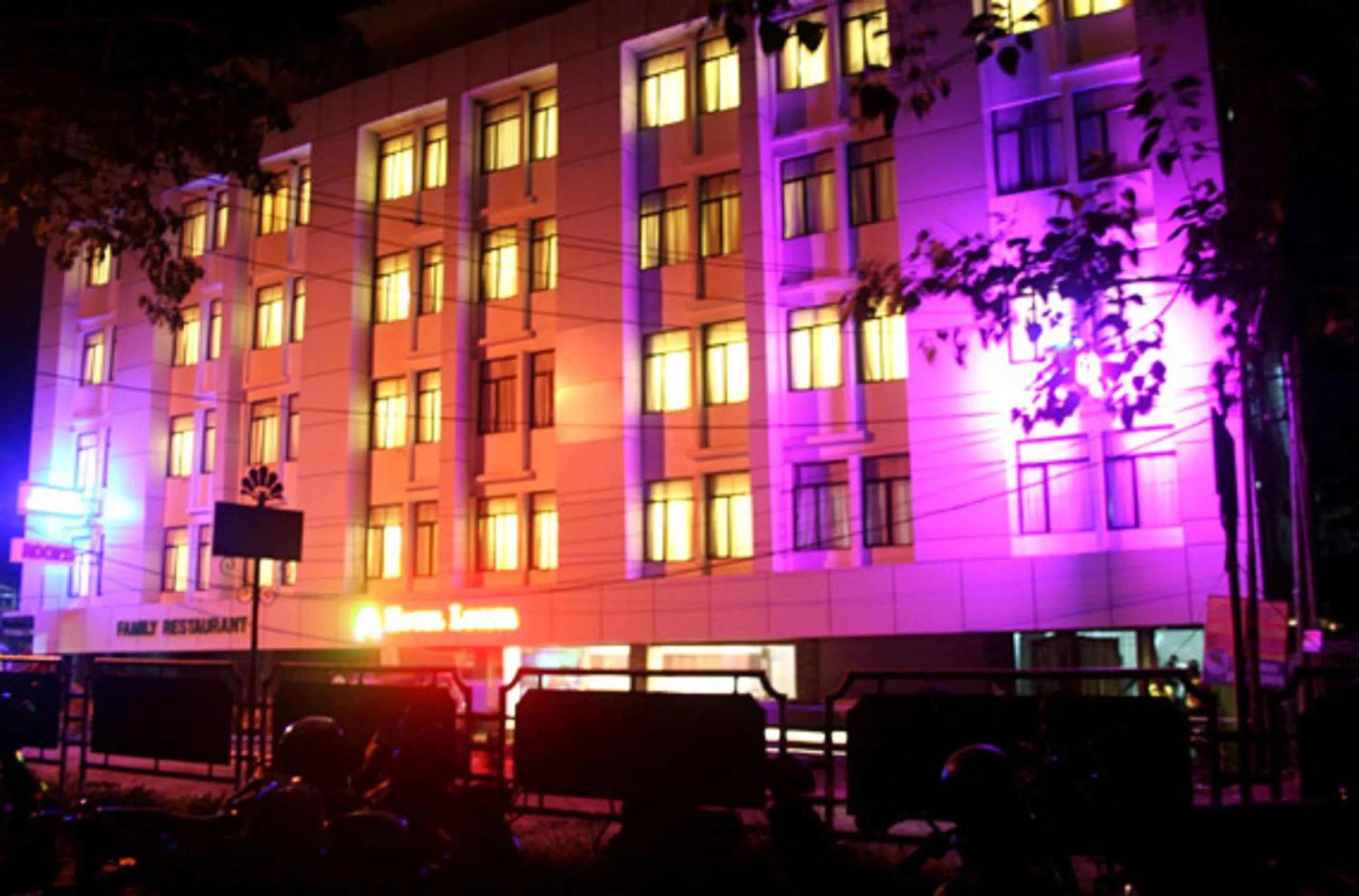 Property building in Hotel Luciya