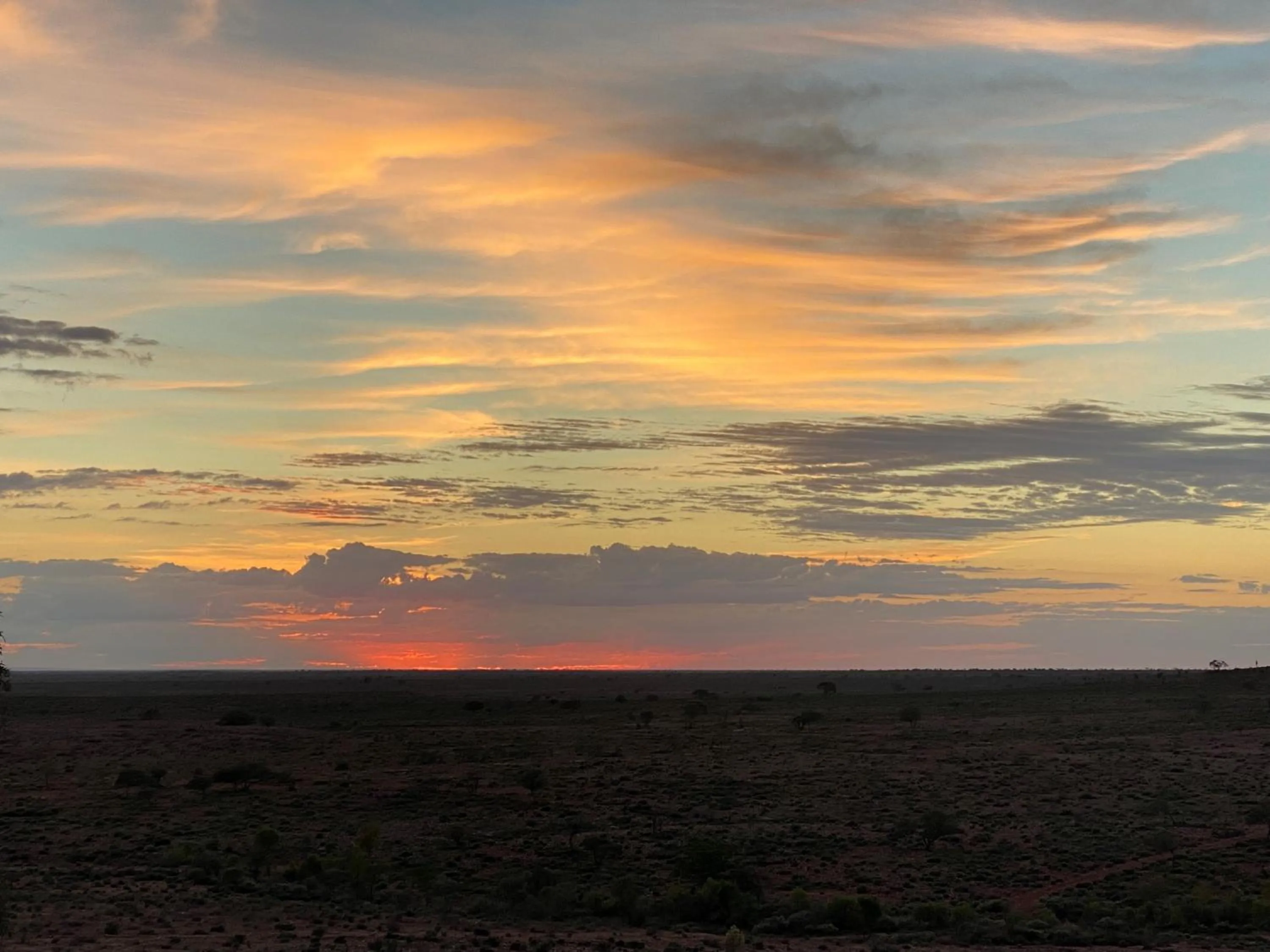 Natural landscape in White Cliffs Underground Motel