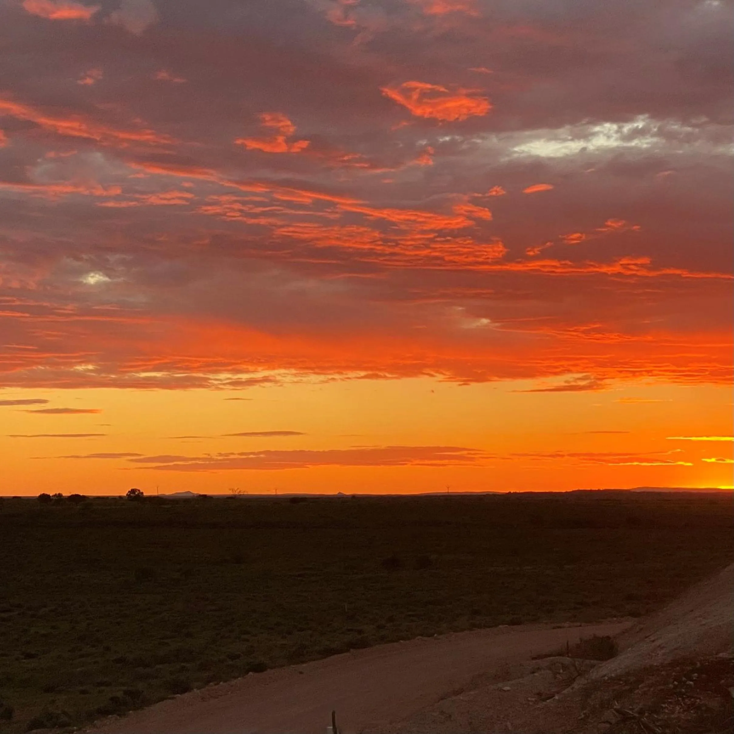 Natural landscape in White Cliffs Underground Motel