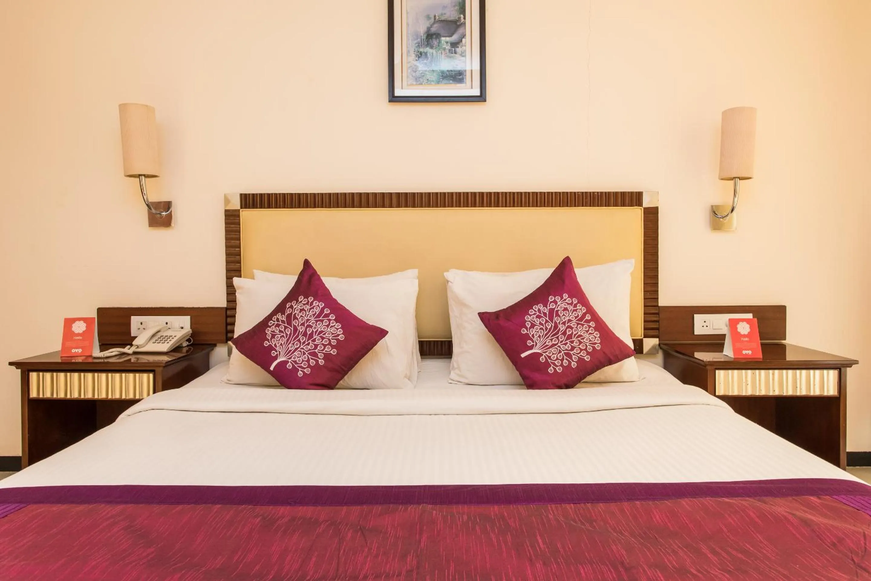 Bedroom, Bed in Hotel Nandi