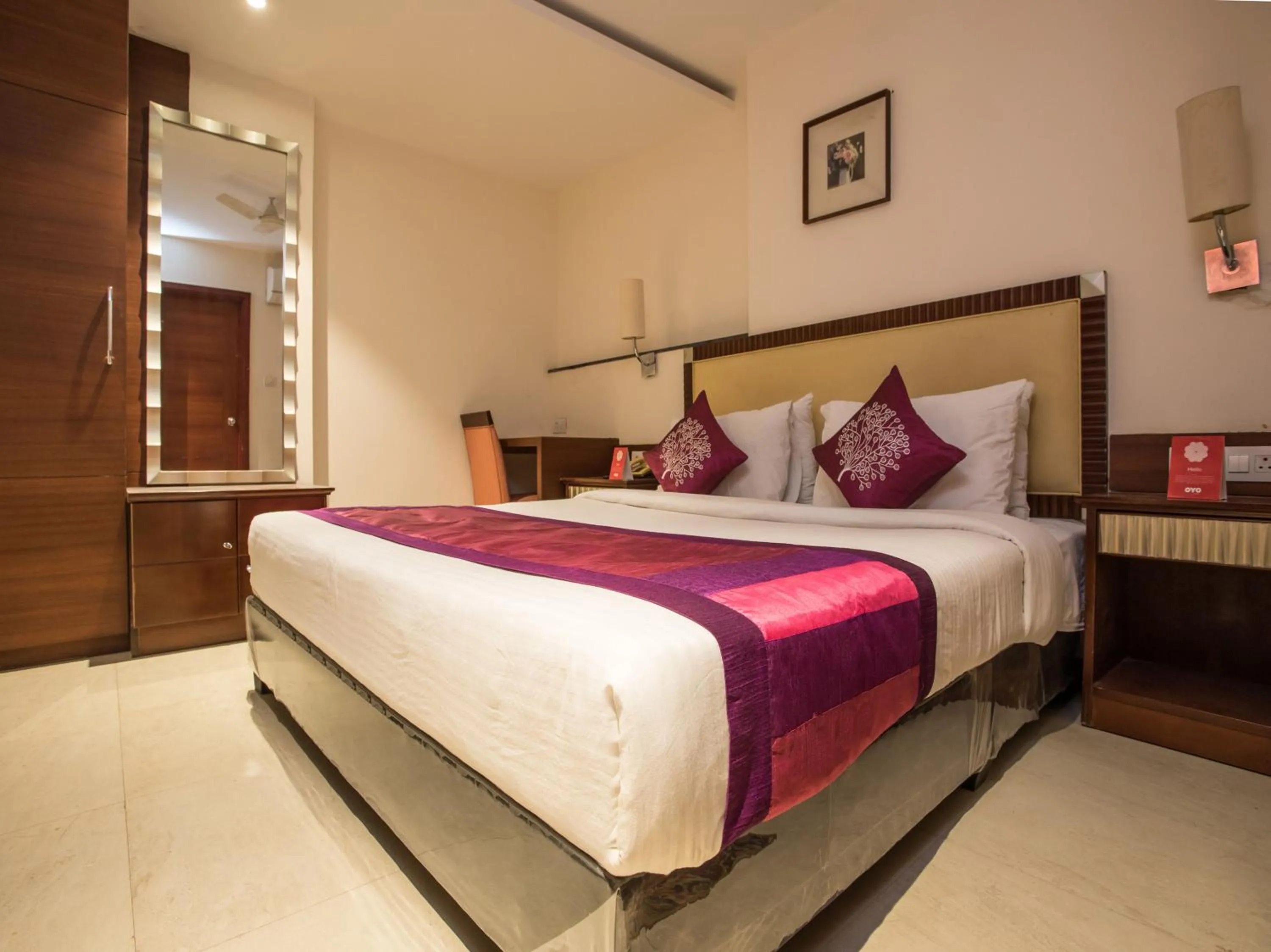 Bedroom, Bed in Hotel Nandi