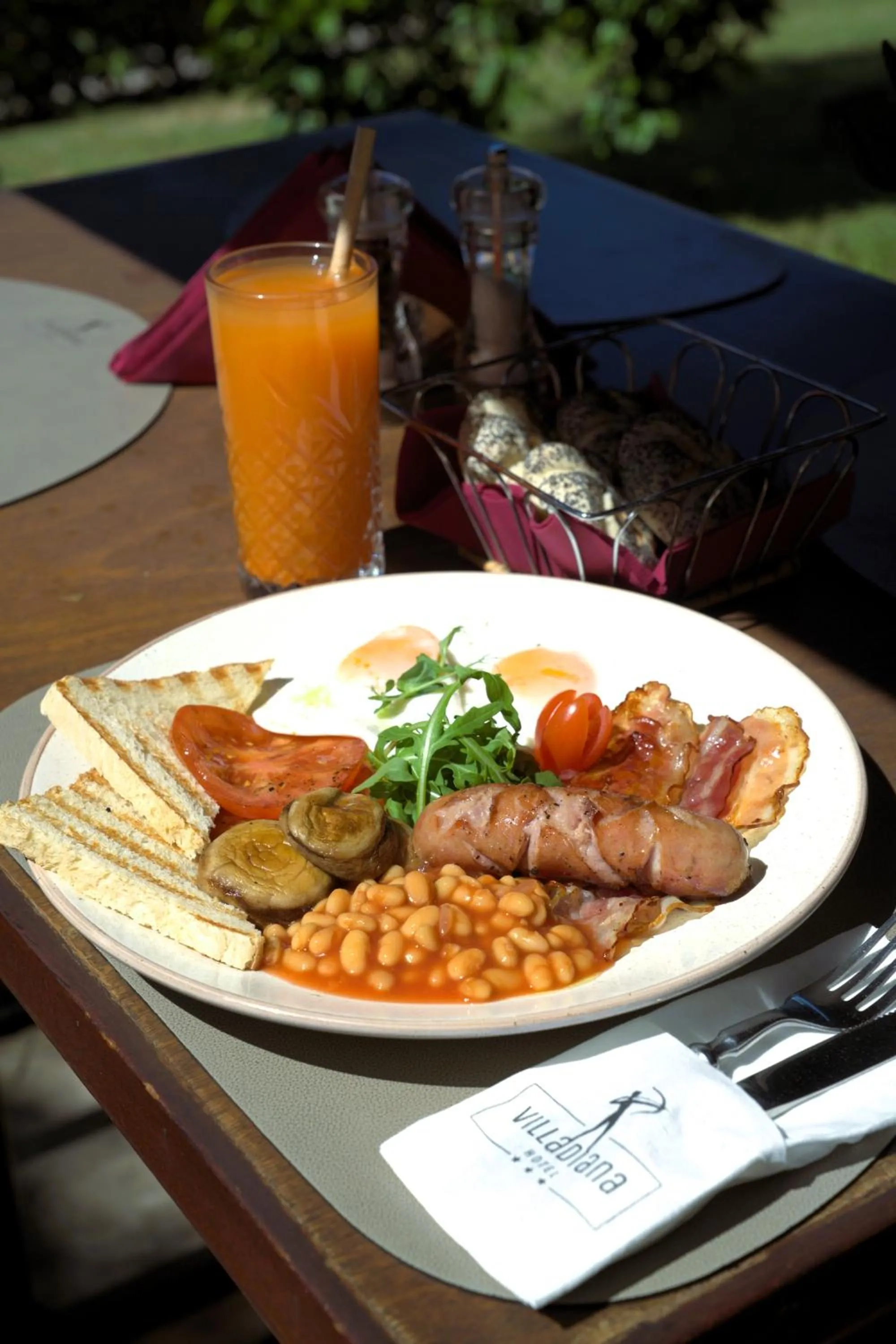 Breakfast in Hotel Villa Diana