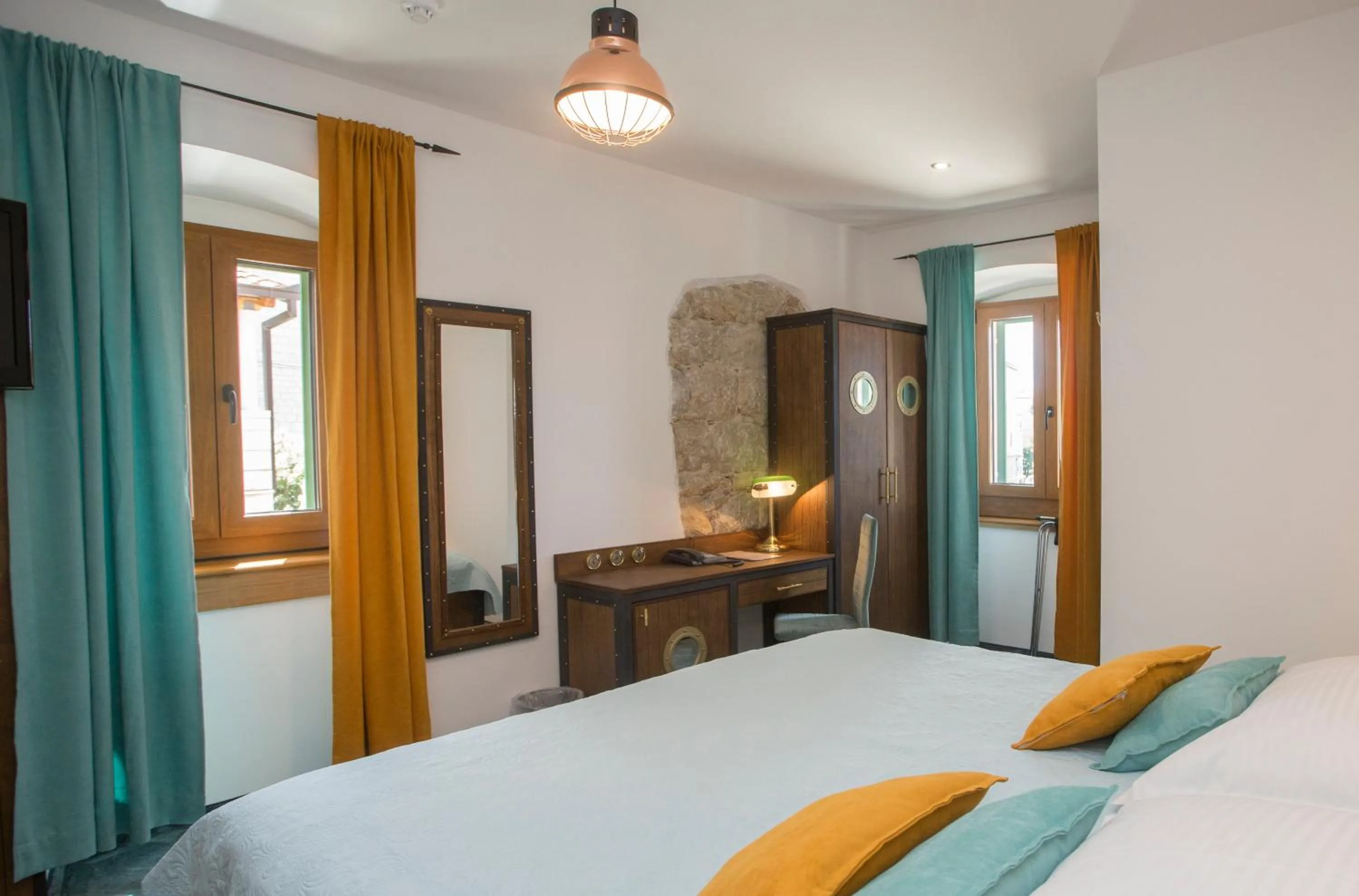 Bed in Hotel Villa Diana