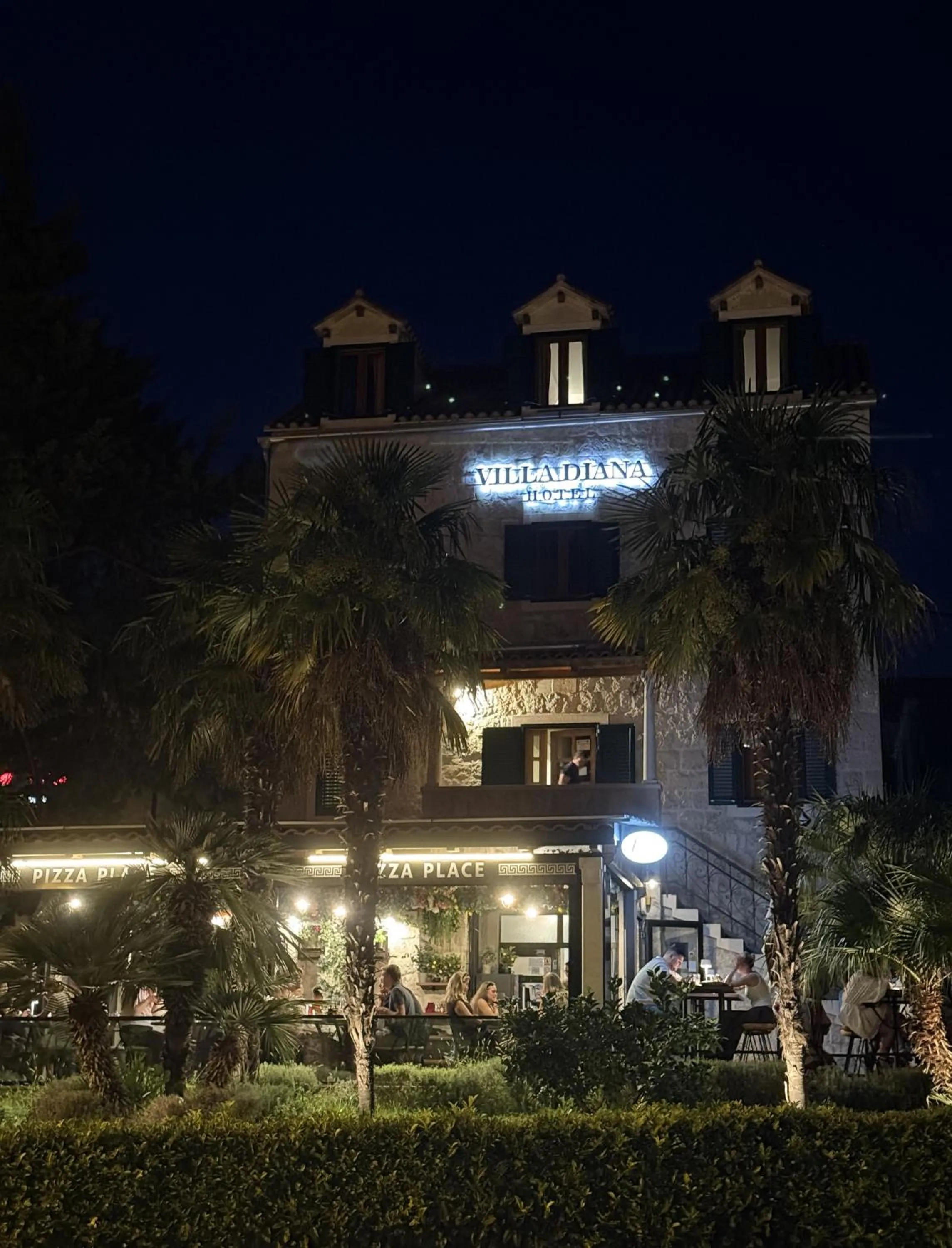 Property building in Hotel Villa Diana