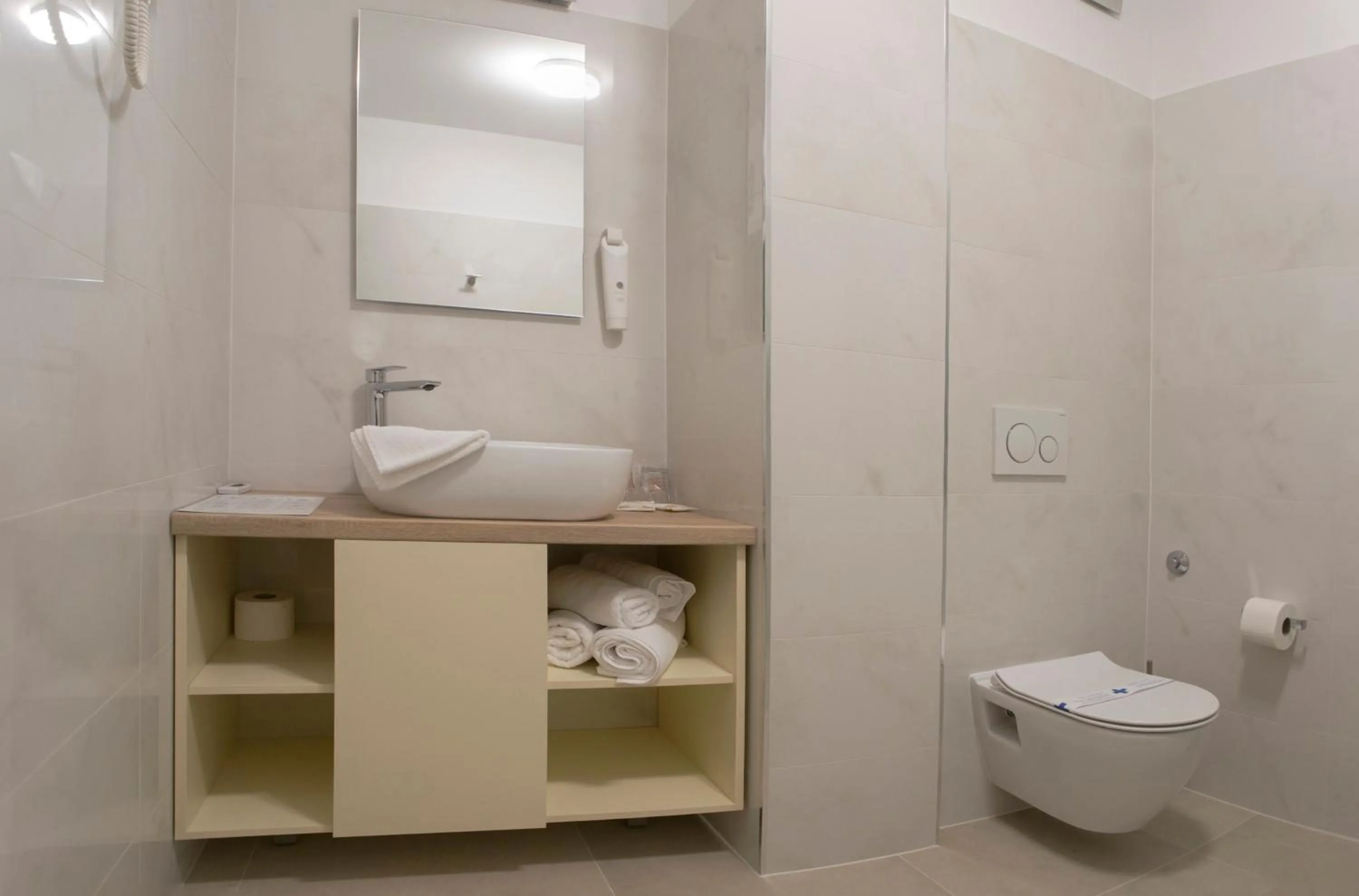 Toilet in Hotel Villa Diana