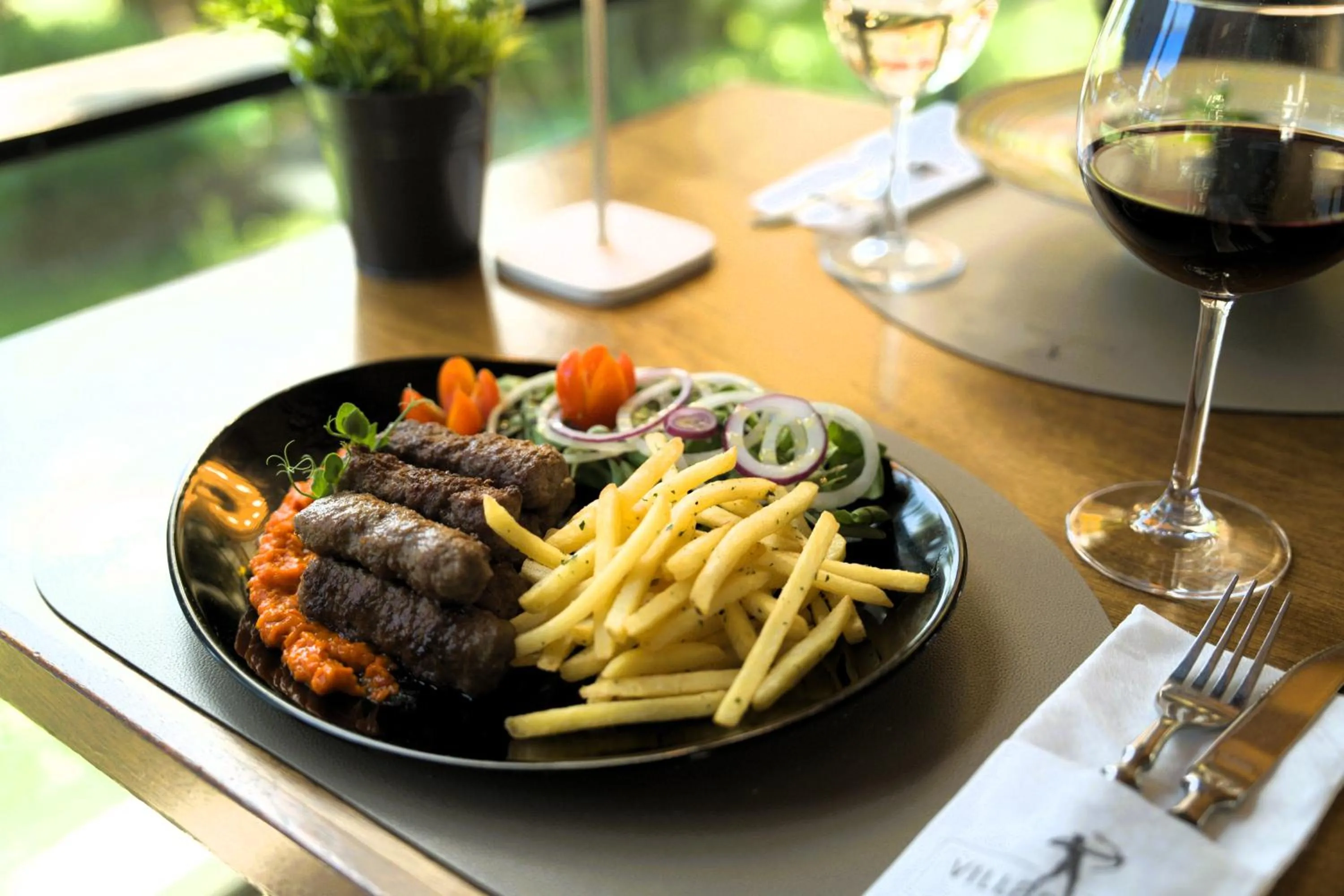 Restaurant/places to eat in Hotel Villa Diana