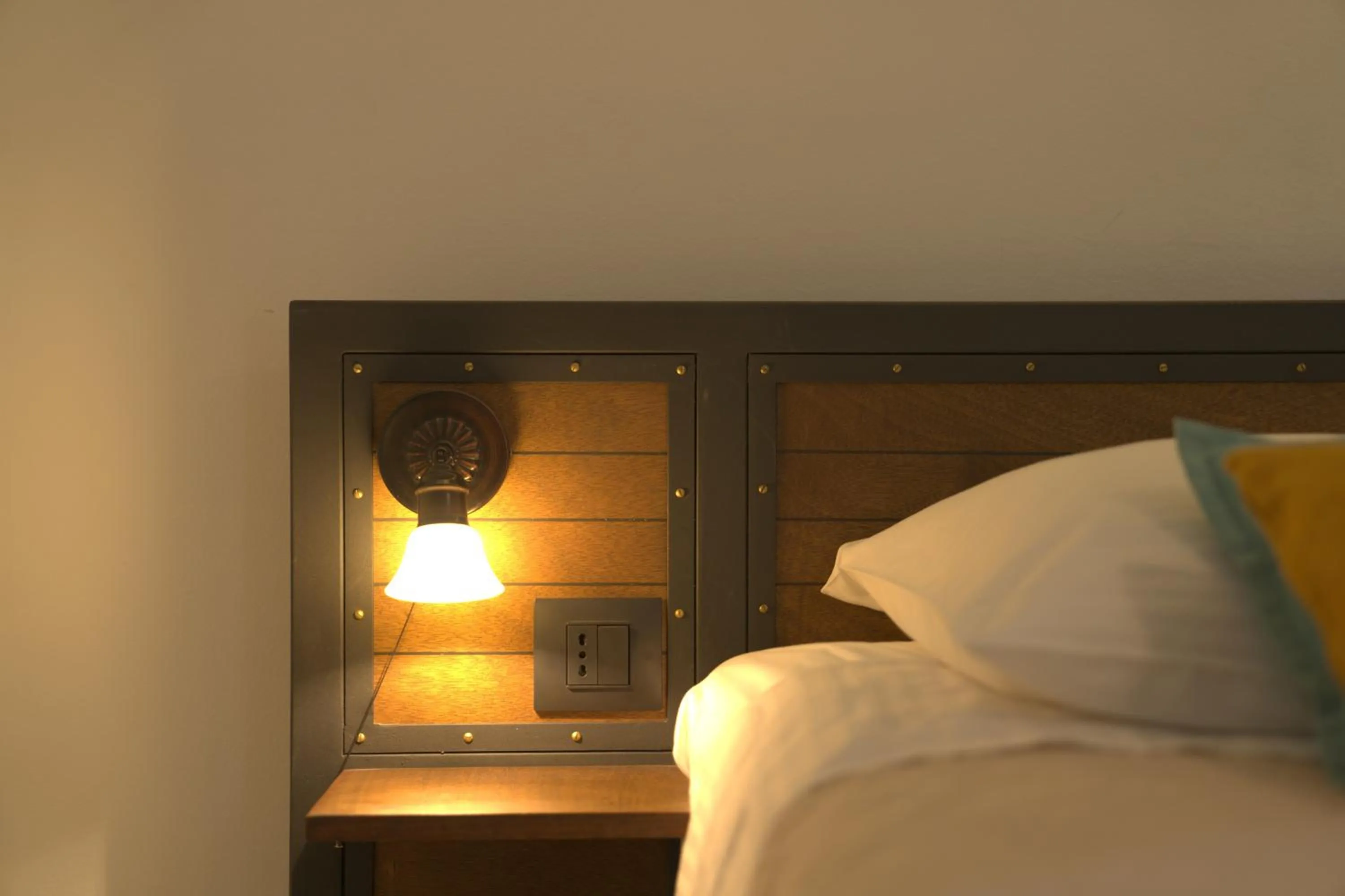 Bed in Hotel Villa Diana