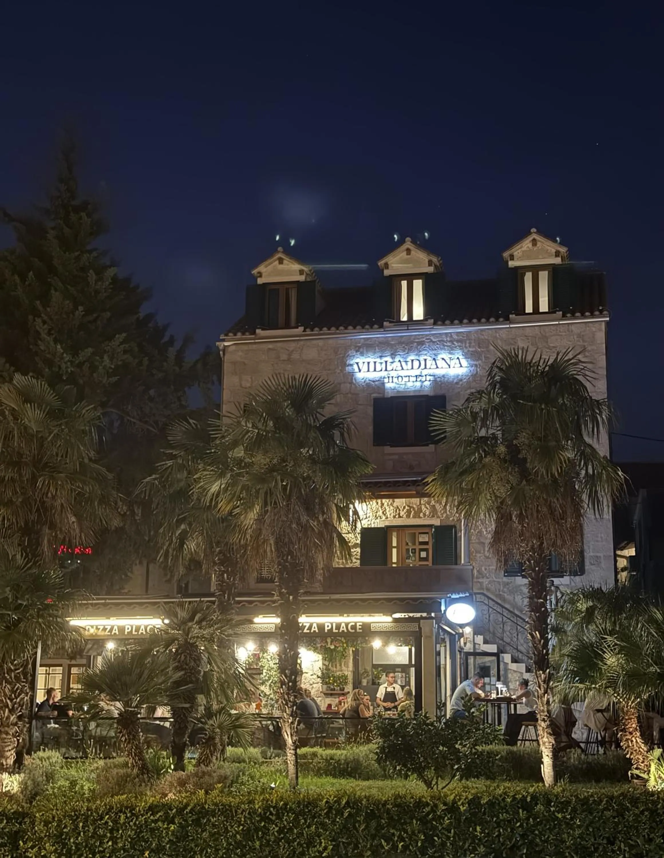 Property building in Hotel Villa Diana