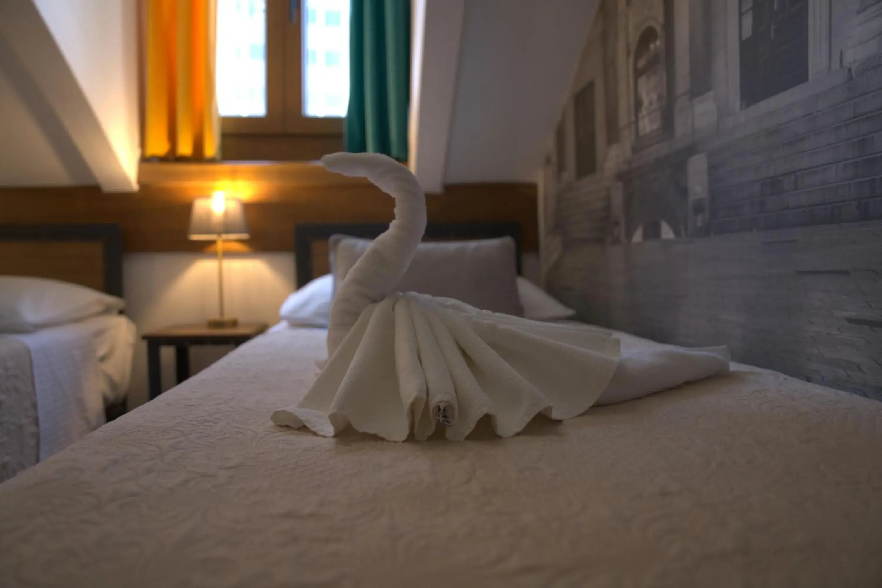 Economy Twin Room in Hotel Villa Diana Economy Twin Room in Hotel Villa Diana