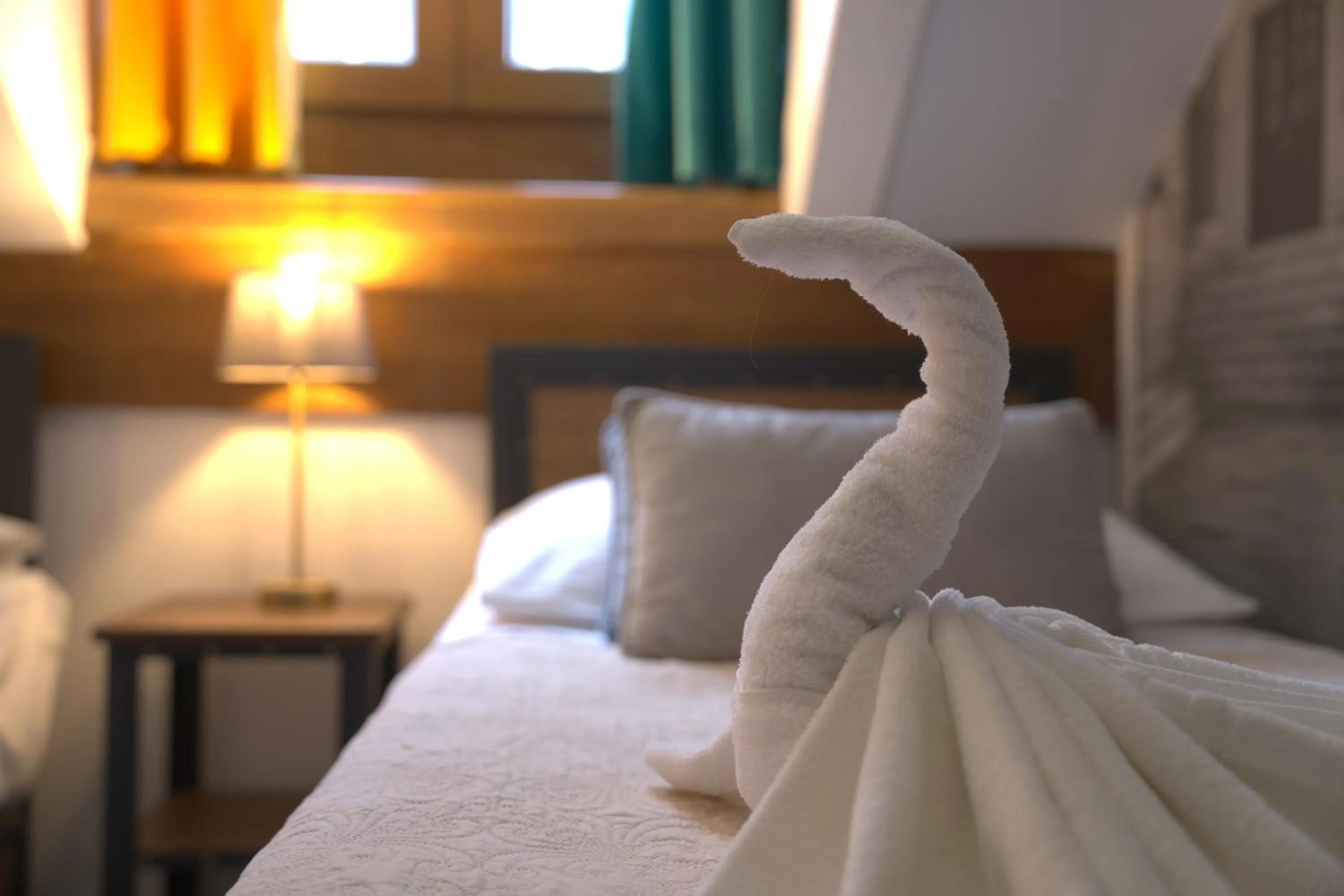 Bed in Hotel Villa Diana