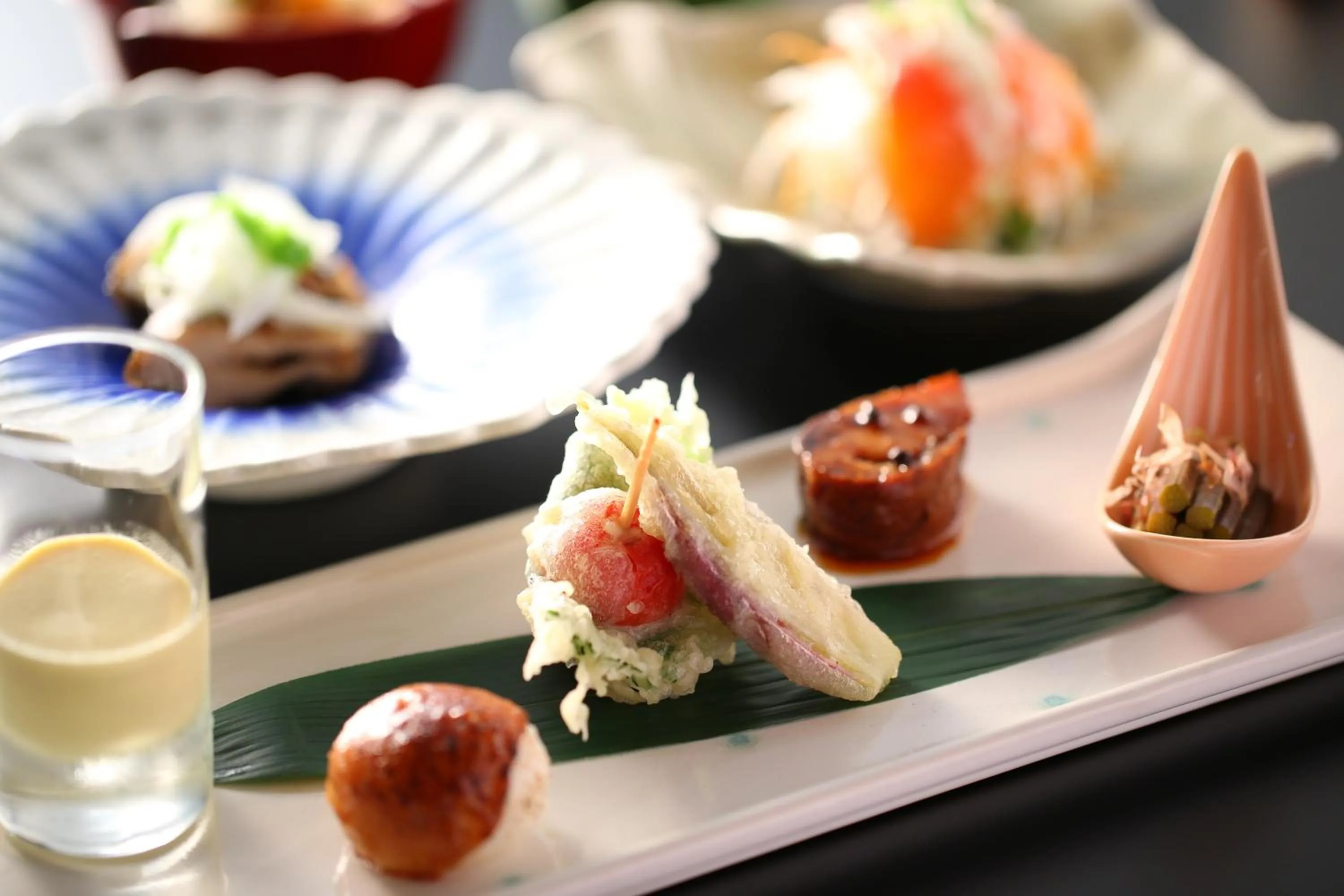 Food close-up in Nukumorino-yado Komanoyu