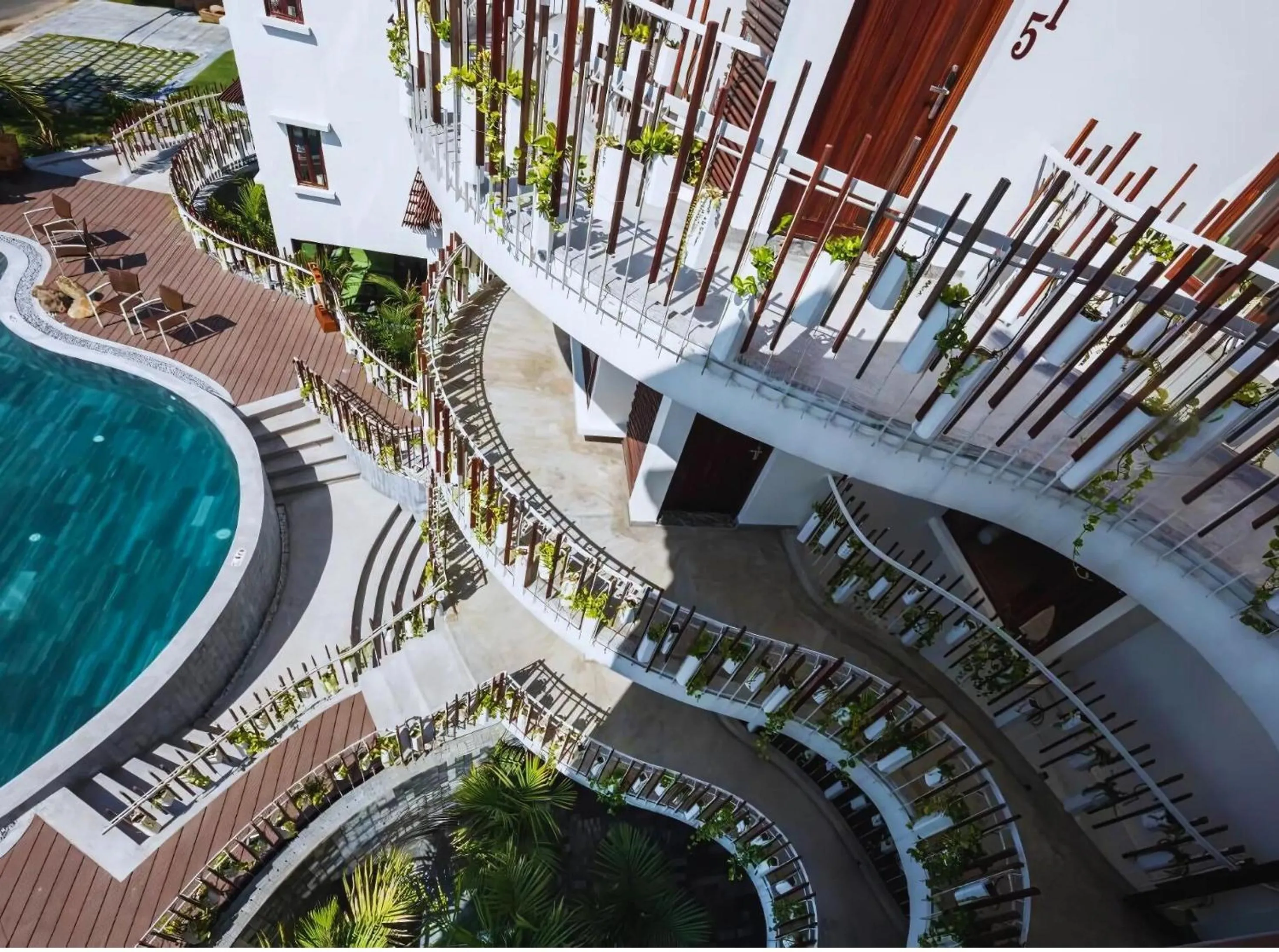 Balcony/Terrace in Happy Life Memories Hoi An Hotel & Spa