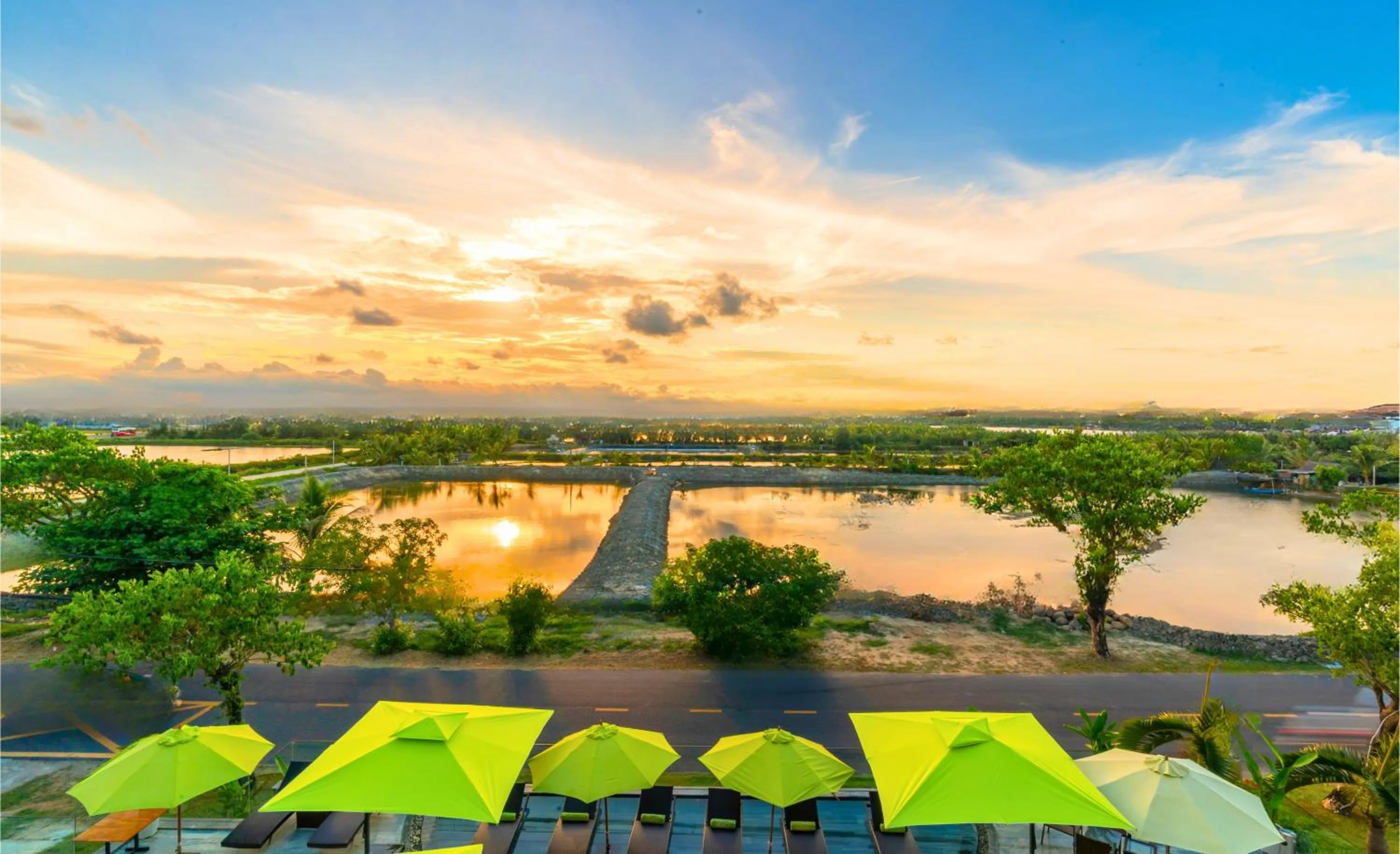 River view in Elites Riverside Hotel & Spa Hoi An