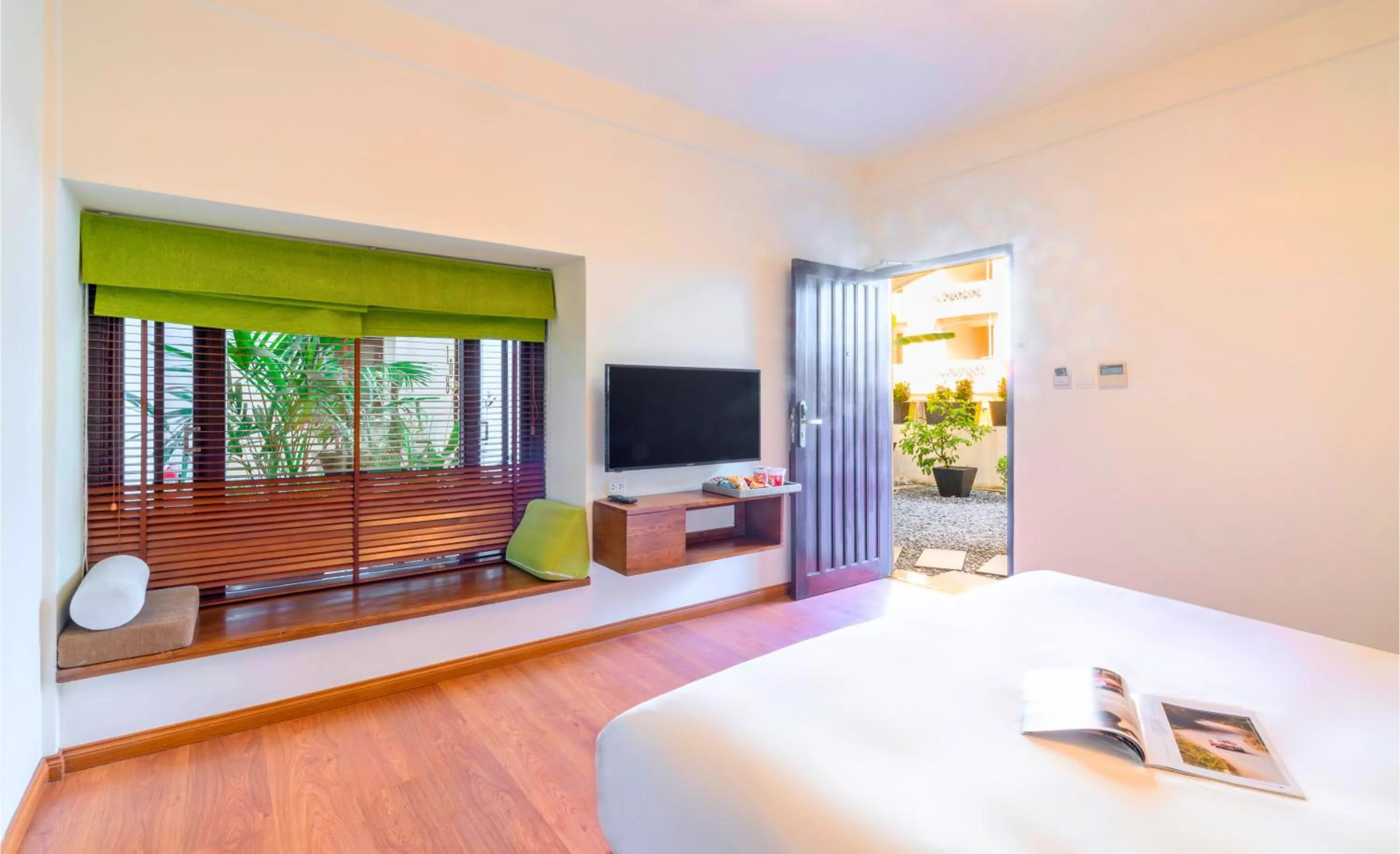 Bed in Elites Riverside Hotel & Spa Hoi An