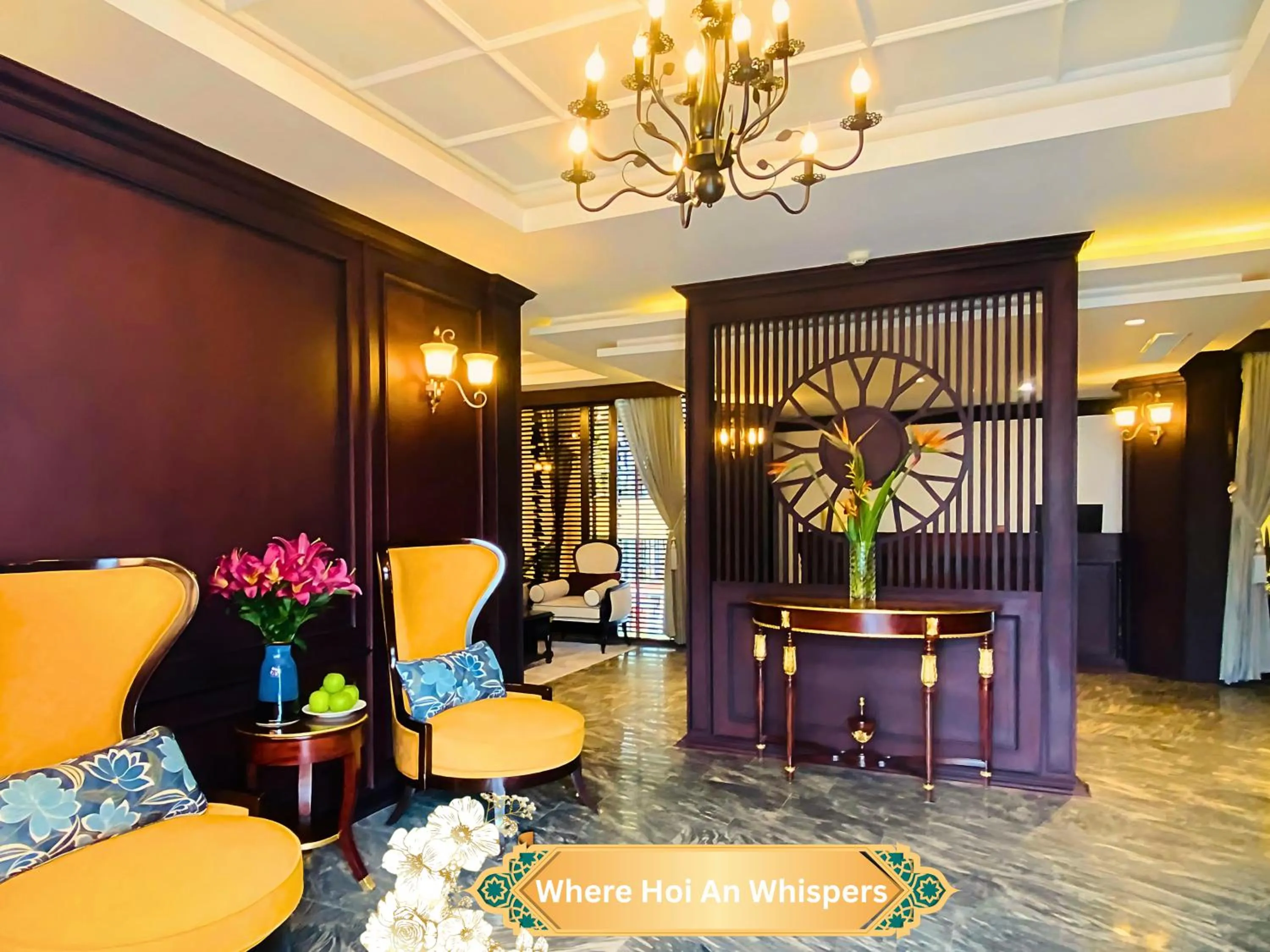 Lobby or reception in Happy Life Memories Hoi An Hotel & Spa