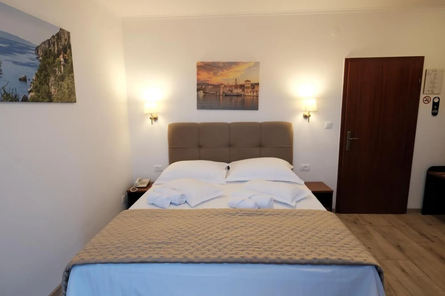 Bed in Hotel Vila Tina