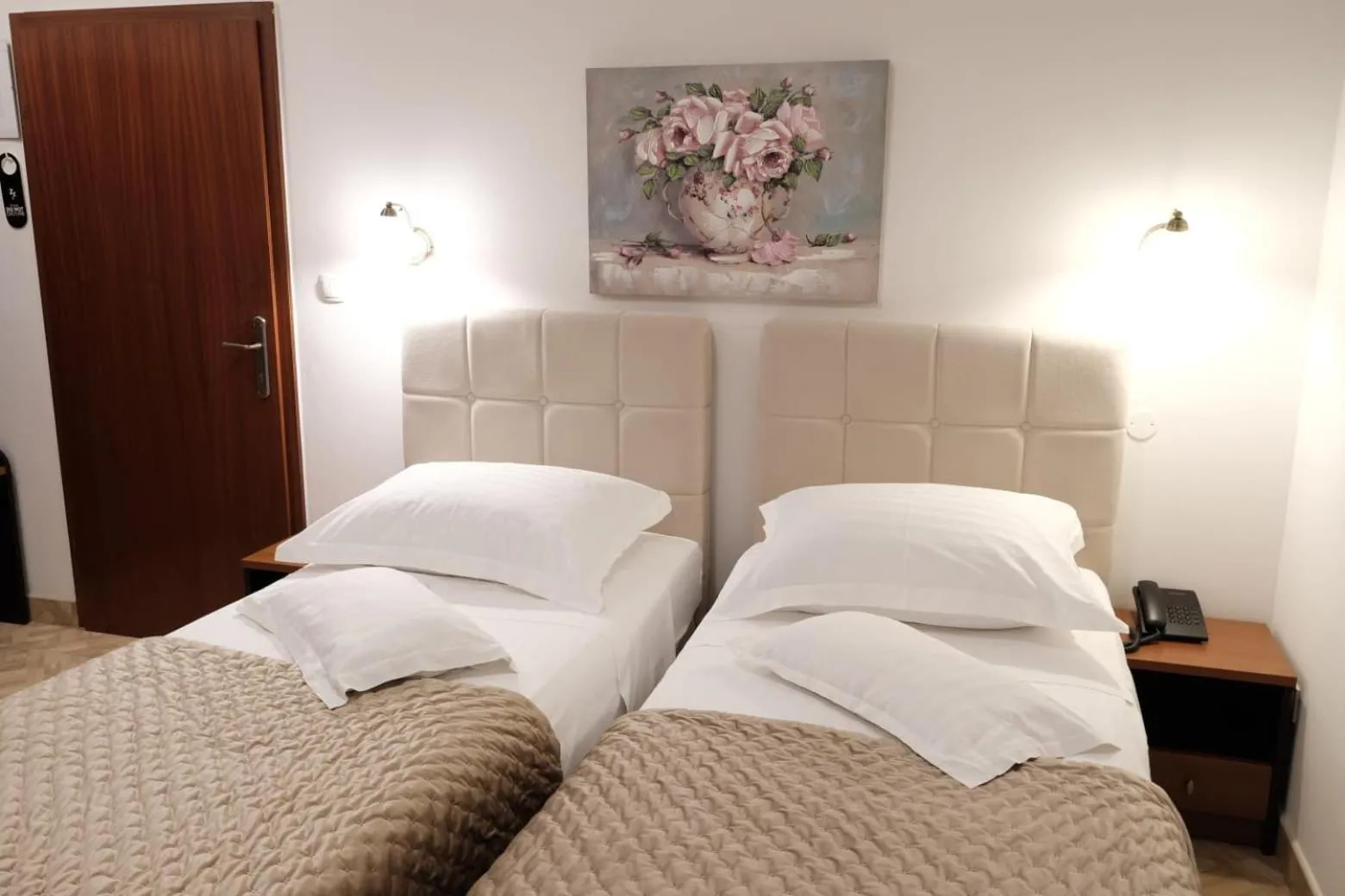 Bed in Hotel Vila Tina