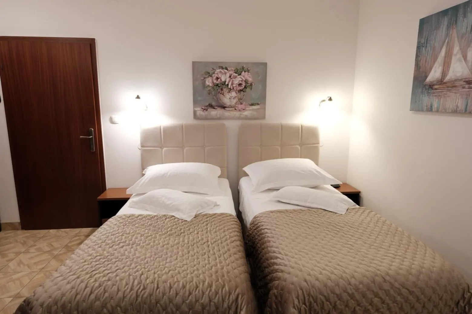 Bed in Hotel Vila Tina