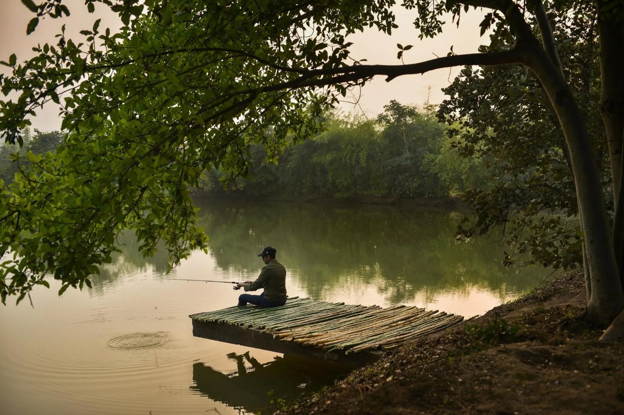 Natural landscape in Syna Tiger Resort Bandhavgarh