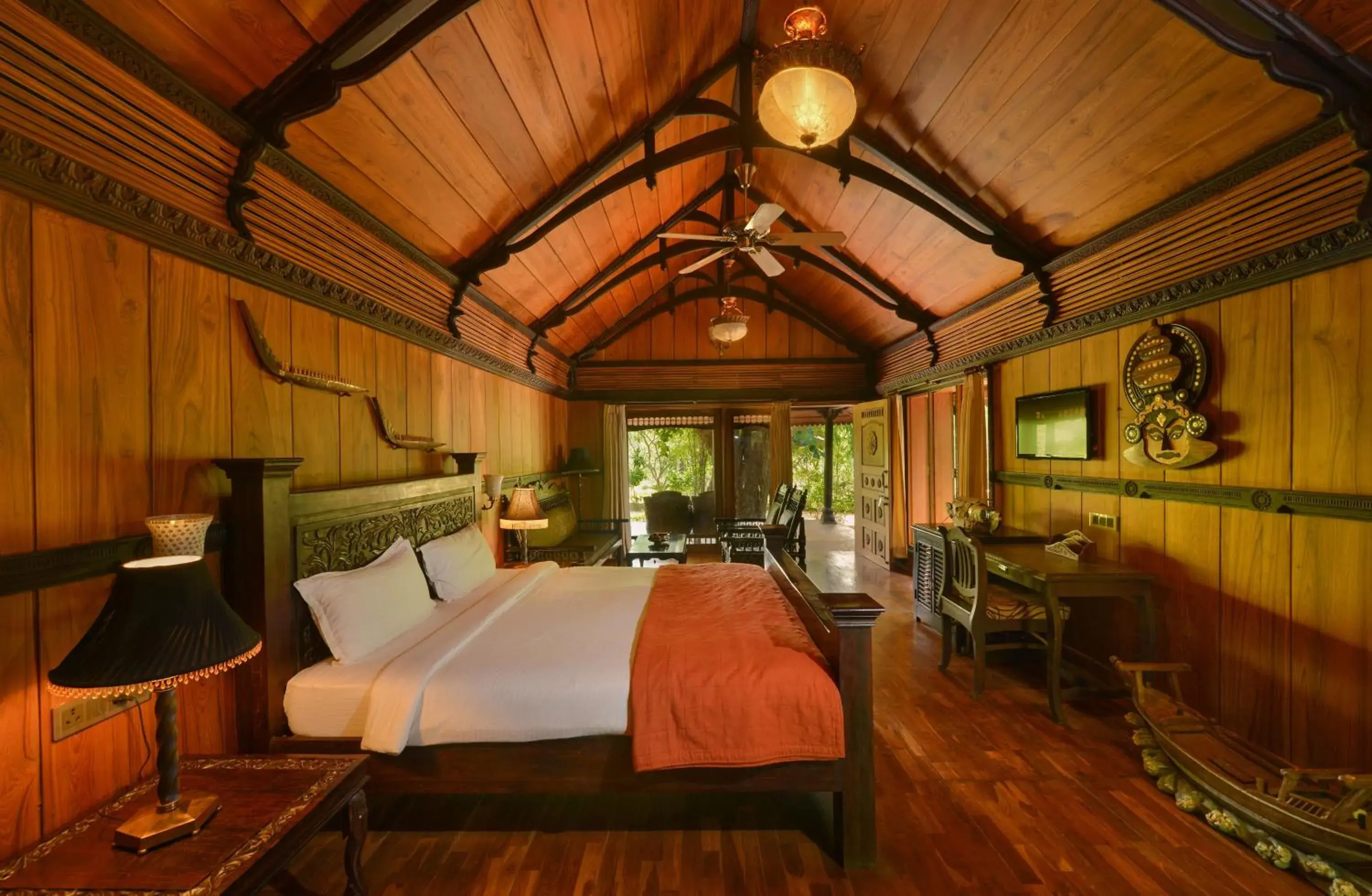 Bedroom, Bed in Syna Tiger Resort Bandhavgarh Bedroom, Bed in Syna Tiger Resort Bandhavgarh